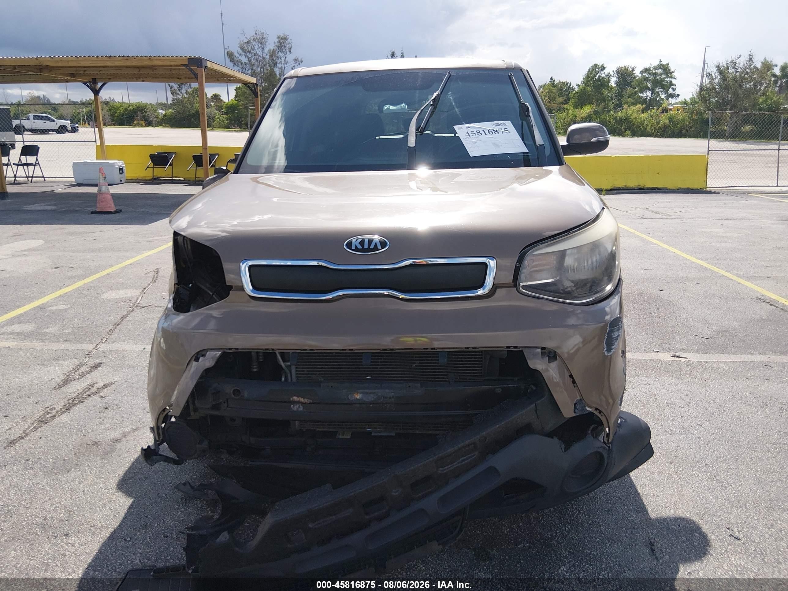 2014 Kia Soul + Коричневый vin: KNDJP3A59E7048848
