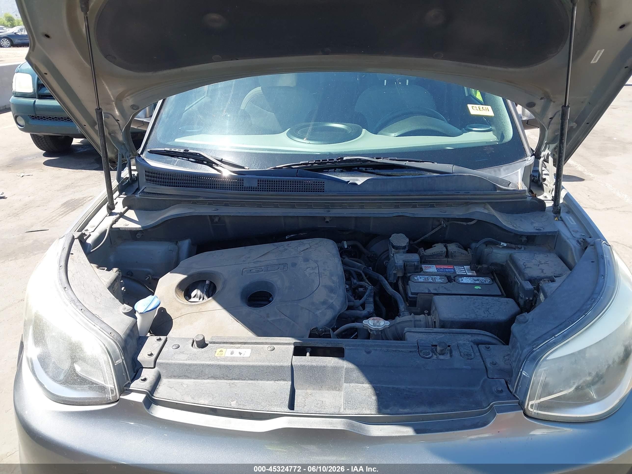 2014 Kia Soul + Gray vin: KNDJP3A59E7076830