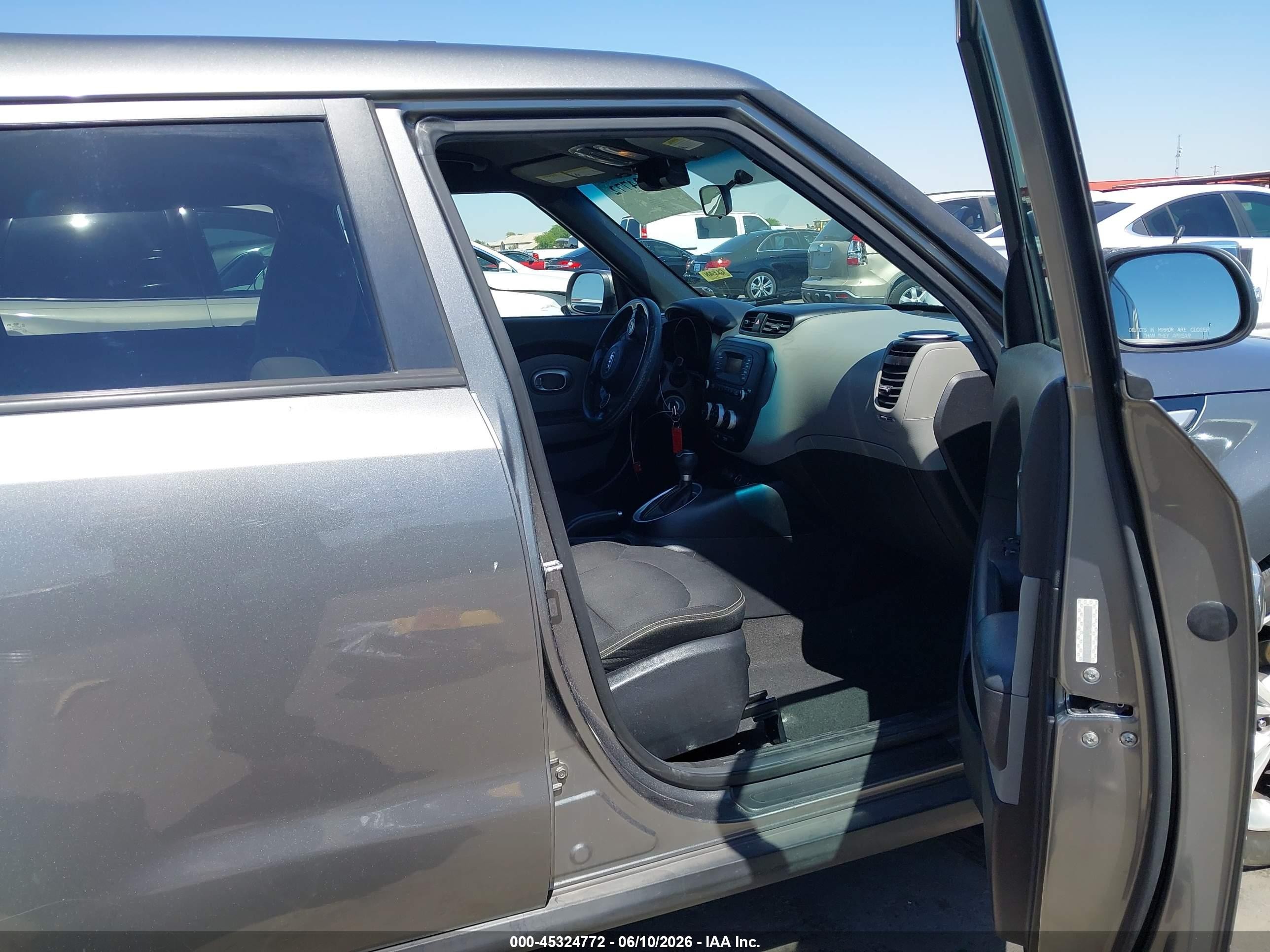 2014 Kia Soul + Gray vin: KNDJP3A59E7076830
