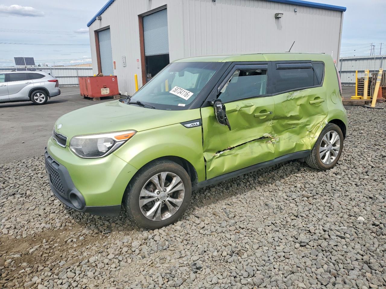 2014 Kia Soul + Green vin: KNDJP3A59E7728247