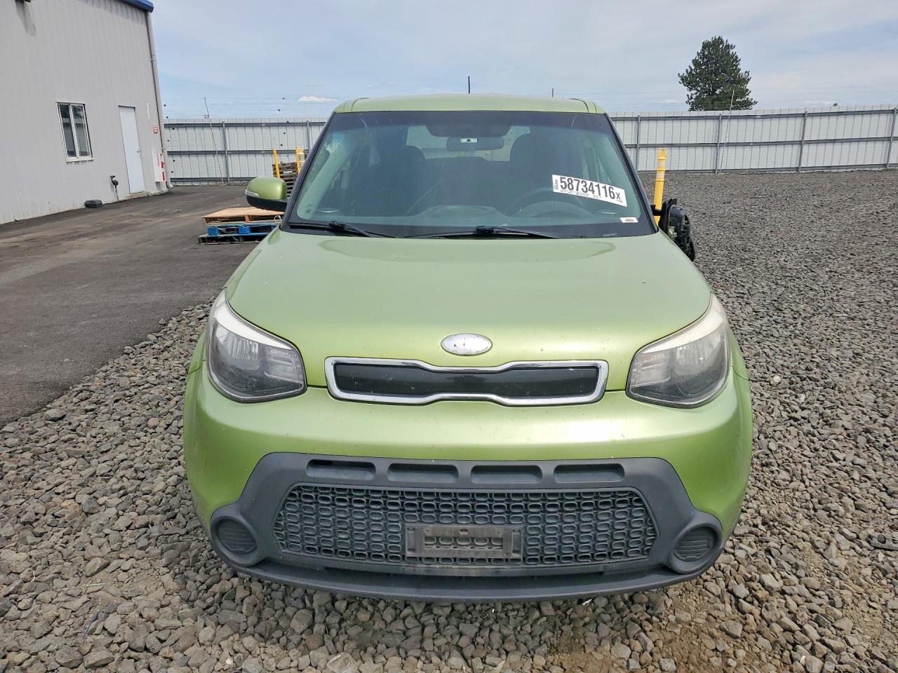 2014 Kia Soul + Green vin: KNDJP3A59E7728247