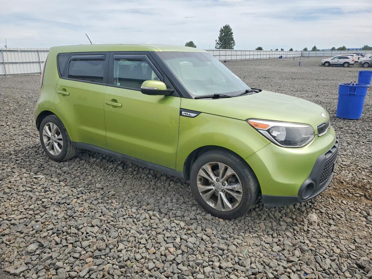 2014 Kia Soul + Green vin: KNDJP3A59E7728247