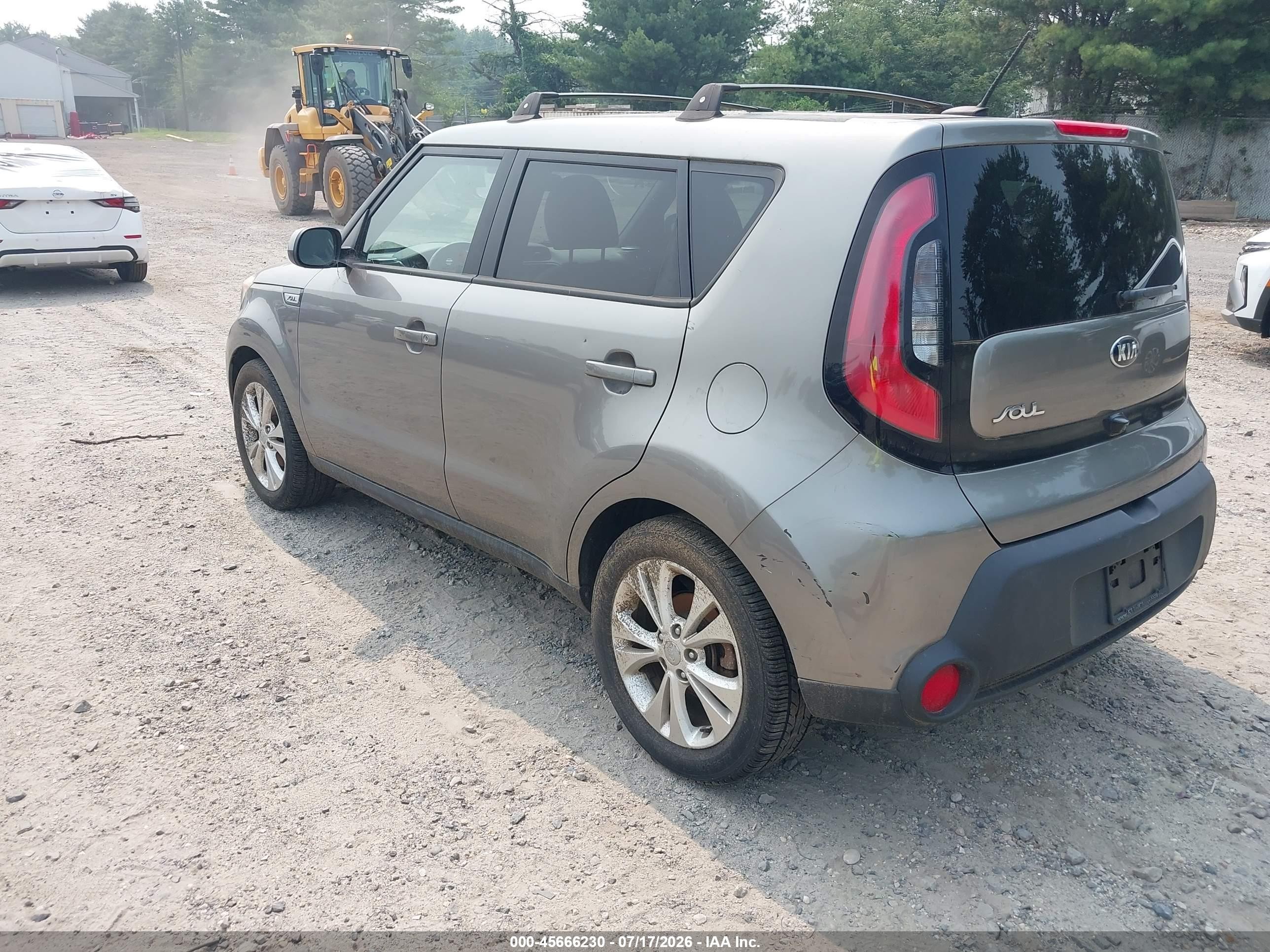 2015 Kia Soul + Gray vin: KNDJP3A59F7122500