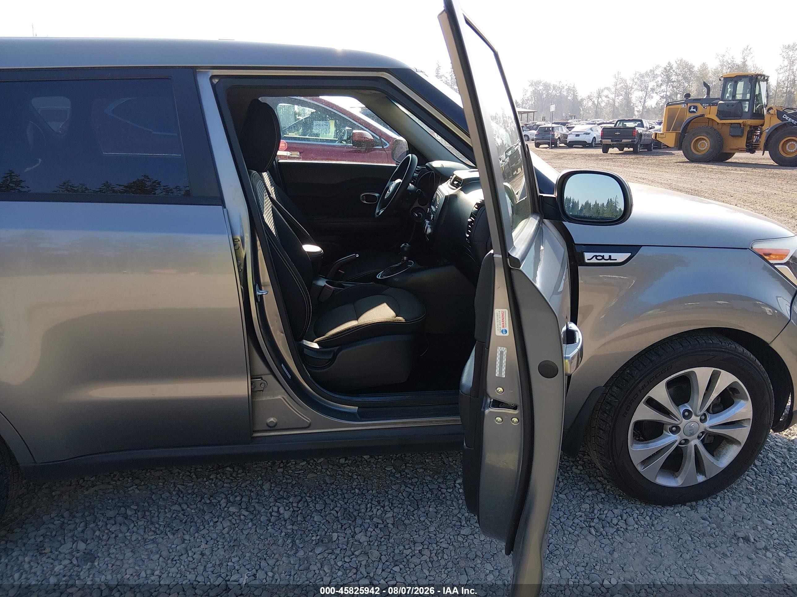2015 Kia Soul + Gray vin: KNDJP3A59F7122674