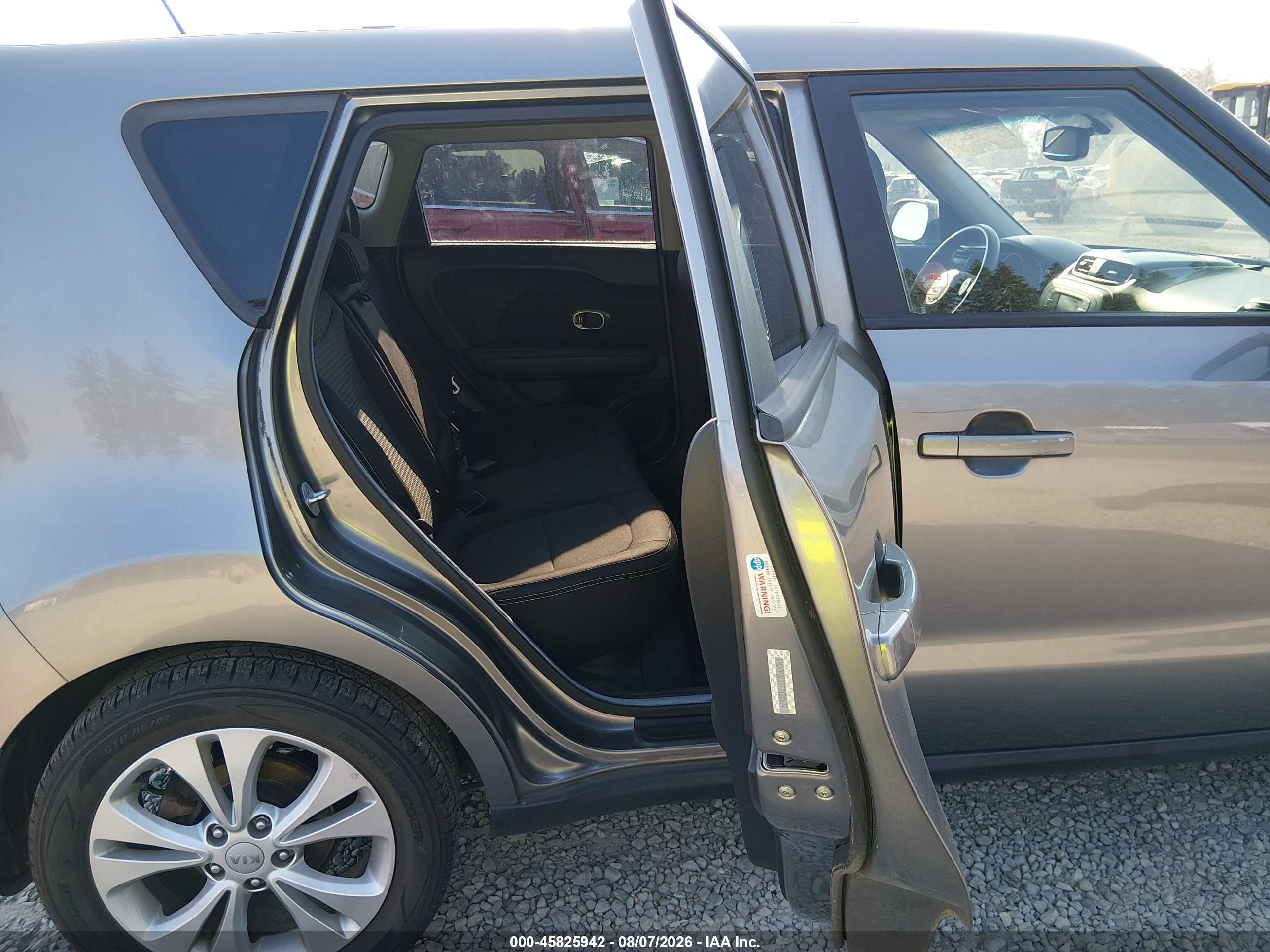 2015 Kia Soul + Gray vin: KNDJP3A59F7122674