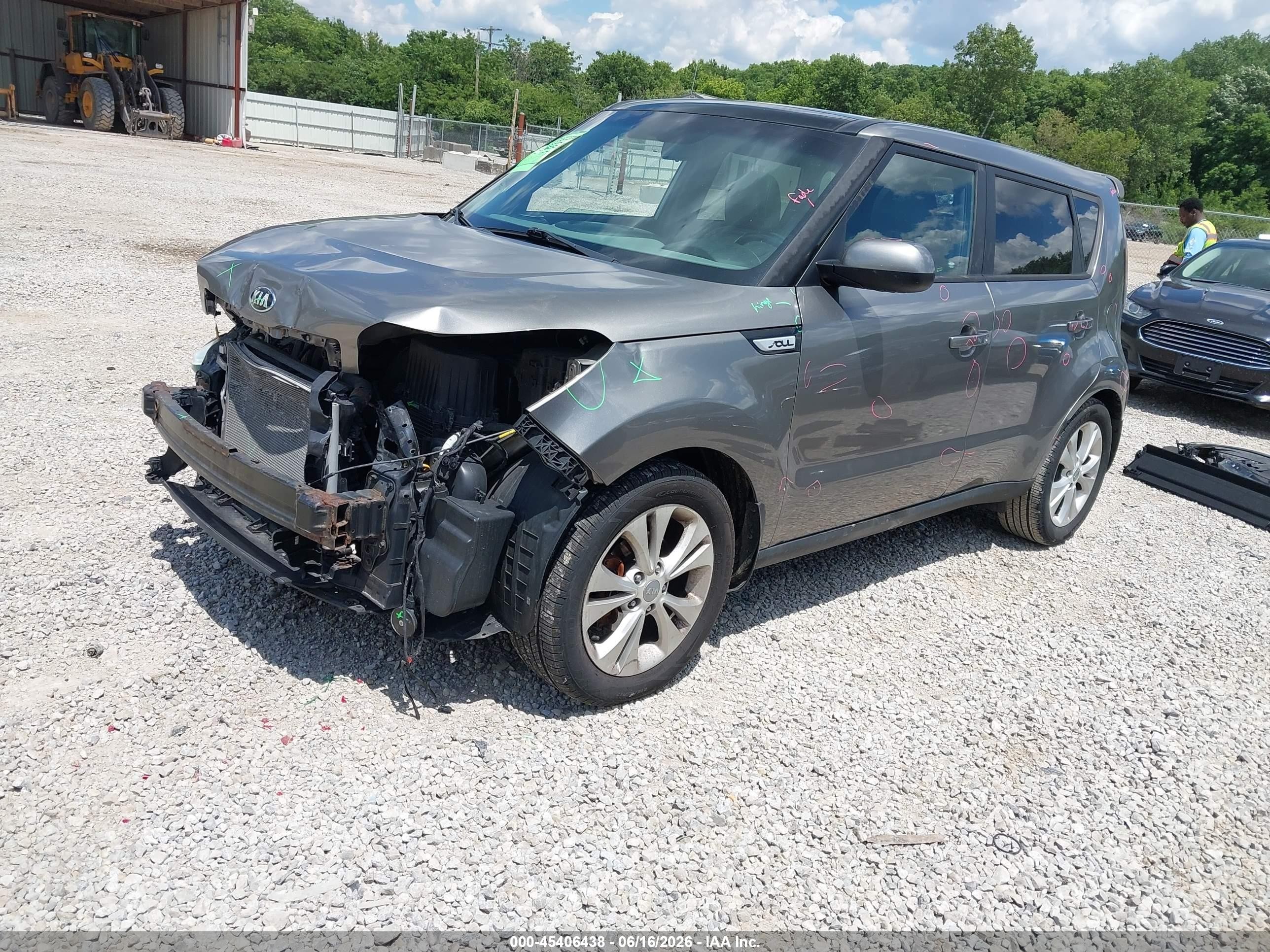 2015 Kia Soul + Gray vin: KNDJP3A59F7128264