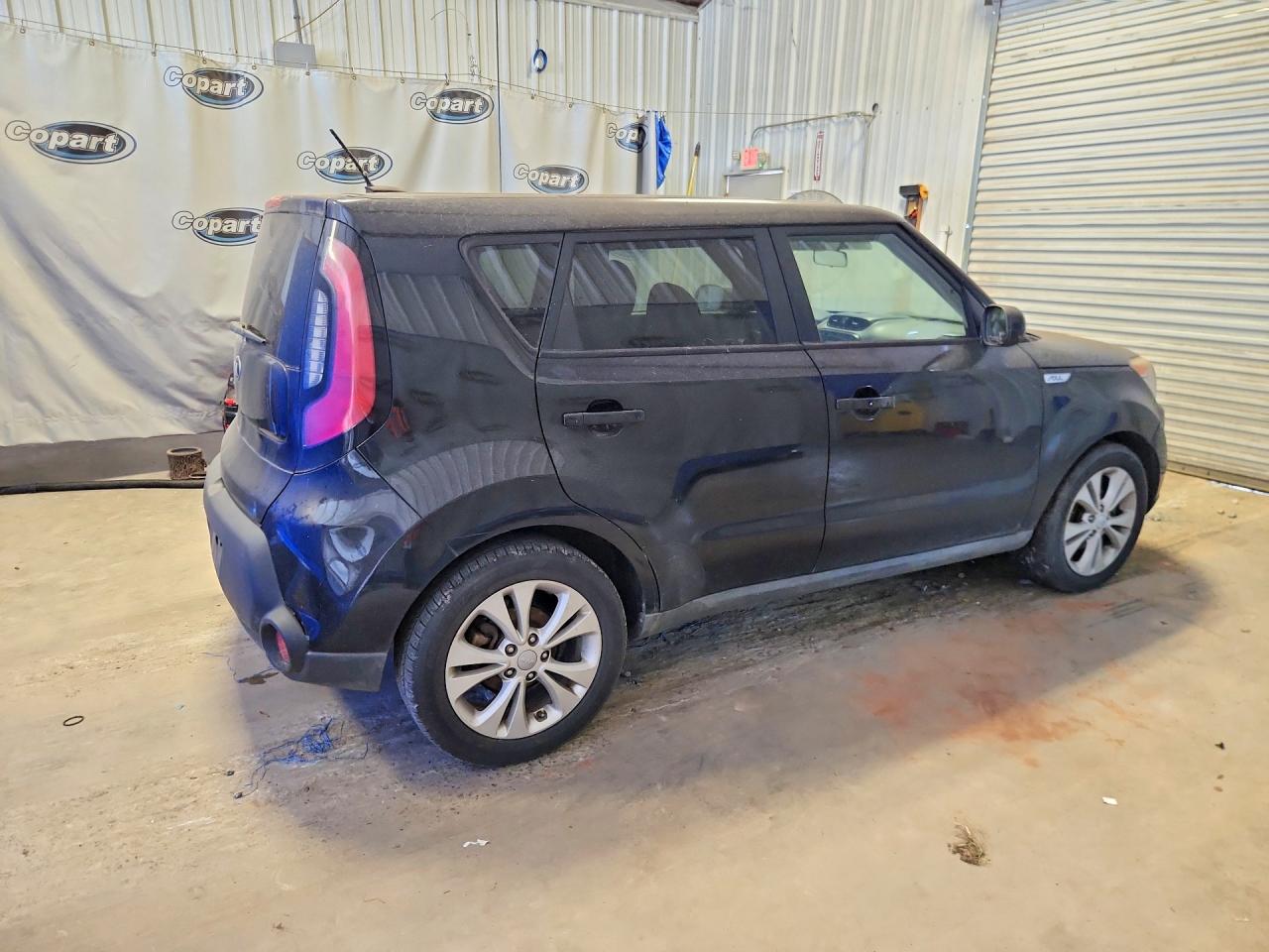 2015 Kia Soul Серый vin: KNDJP3A59F7133285