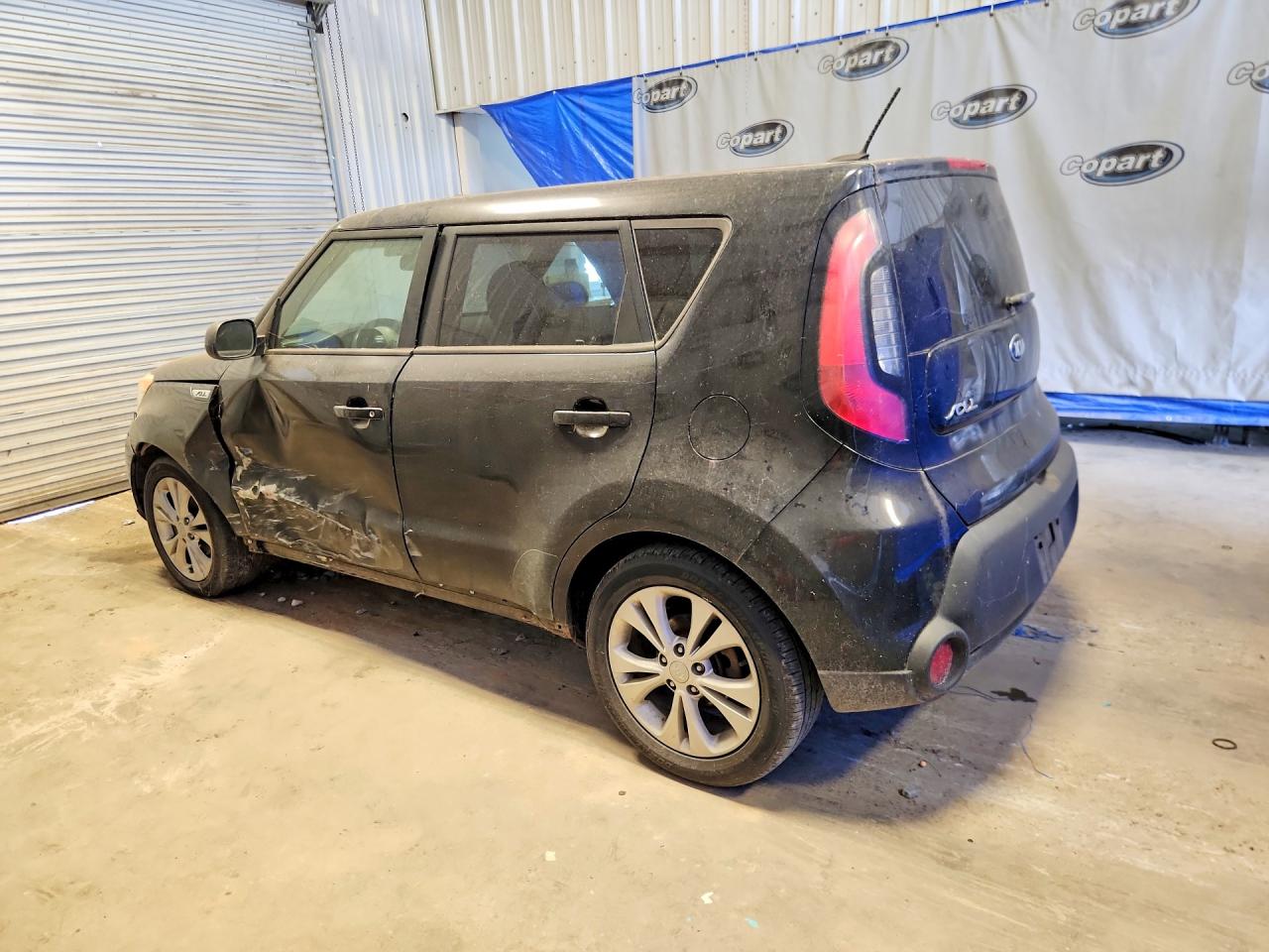 2015 Kia Soul Серый vin: KNDJP3A59F7133285