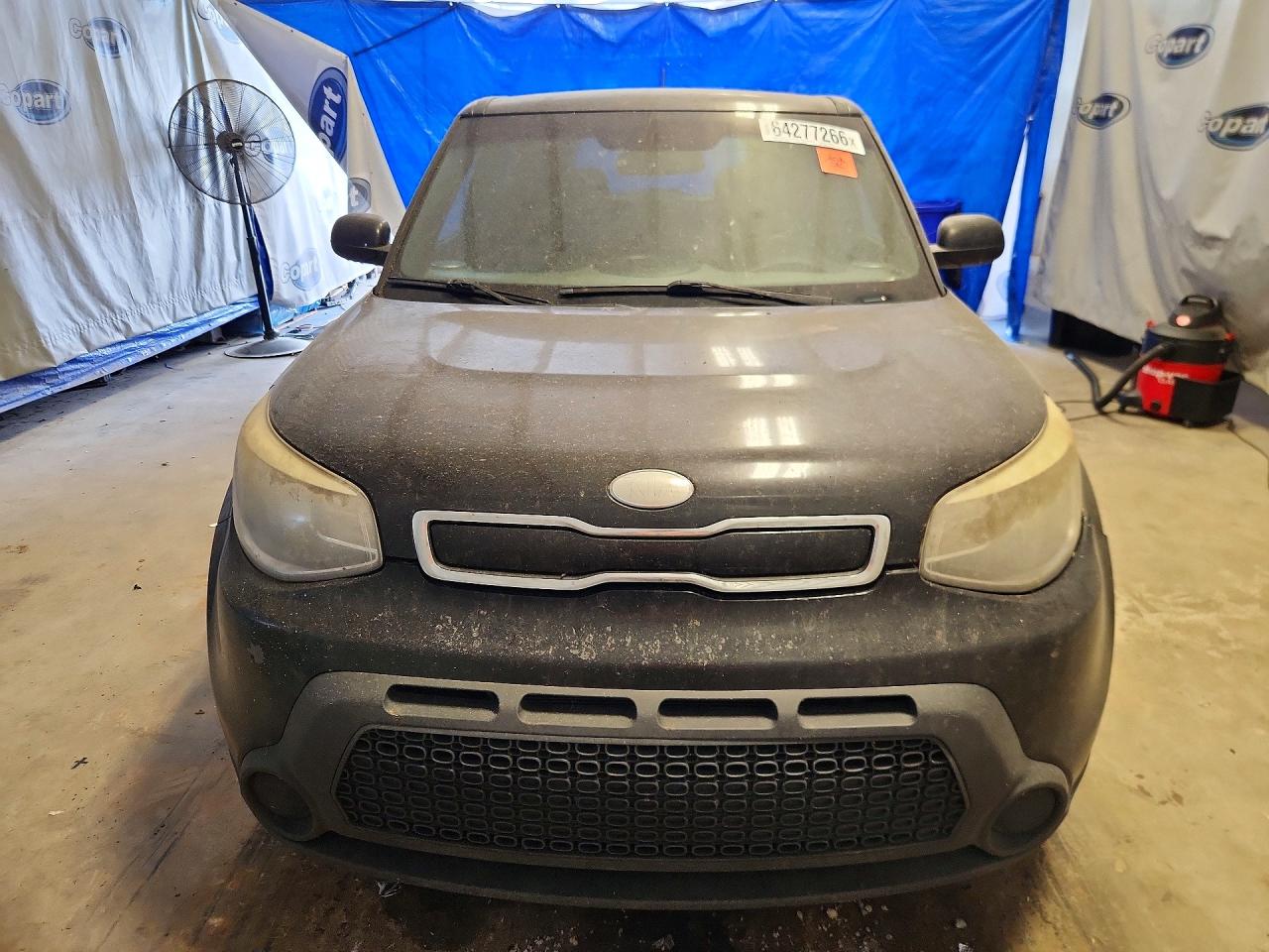 2015 Kia Soul Серый vin: KNDJP3A59F7133285