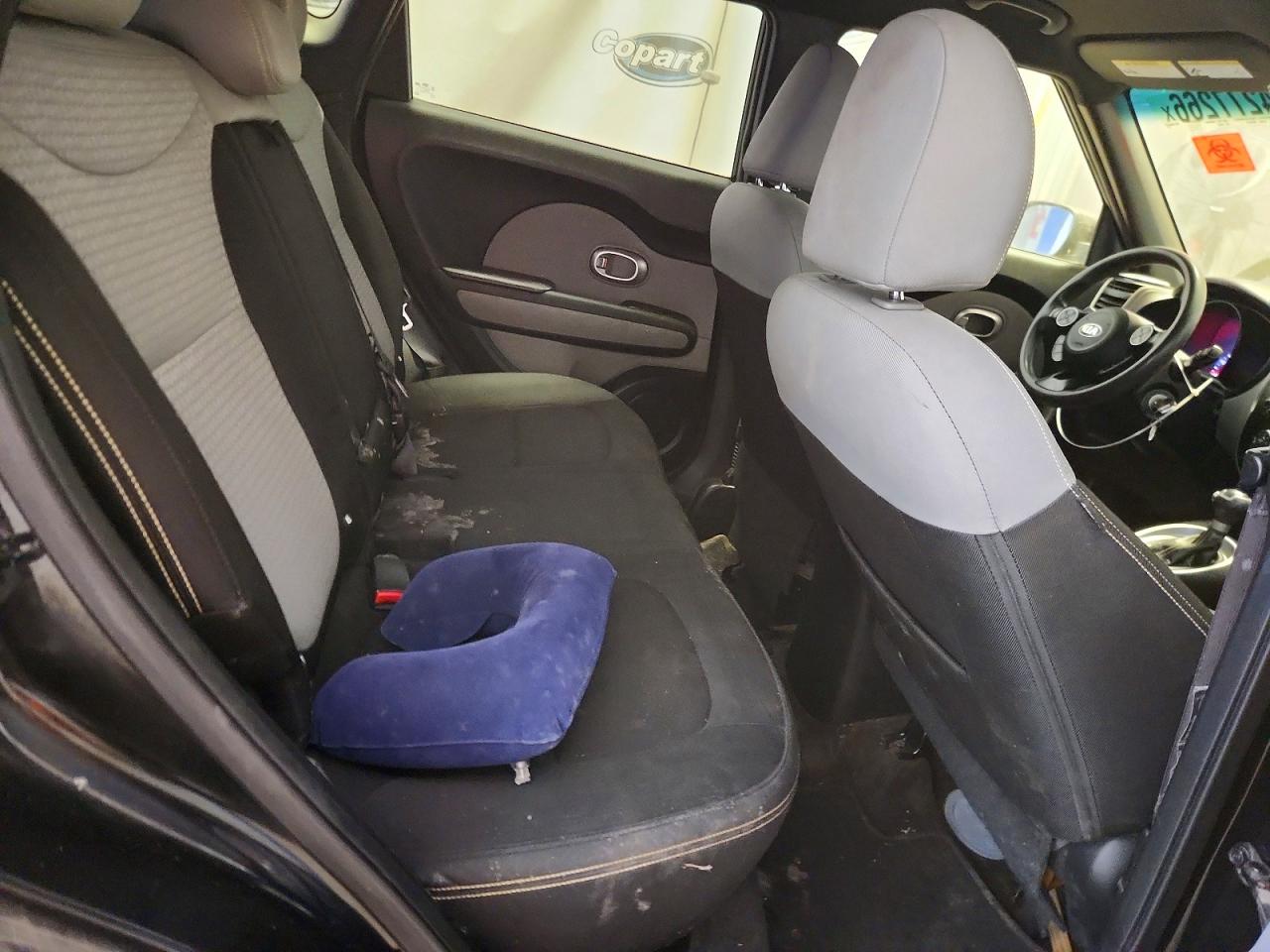 2015 Kia Soul Серый vin: KNDJP3A59F7133285