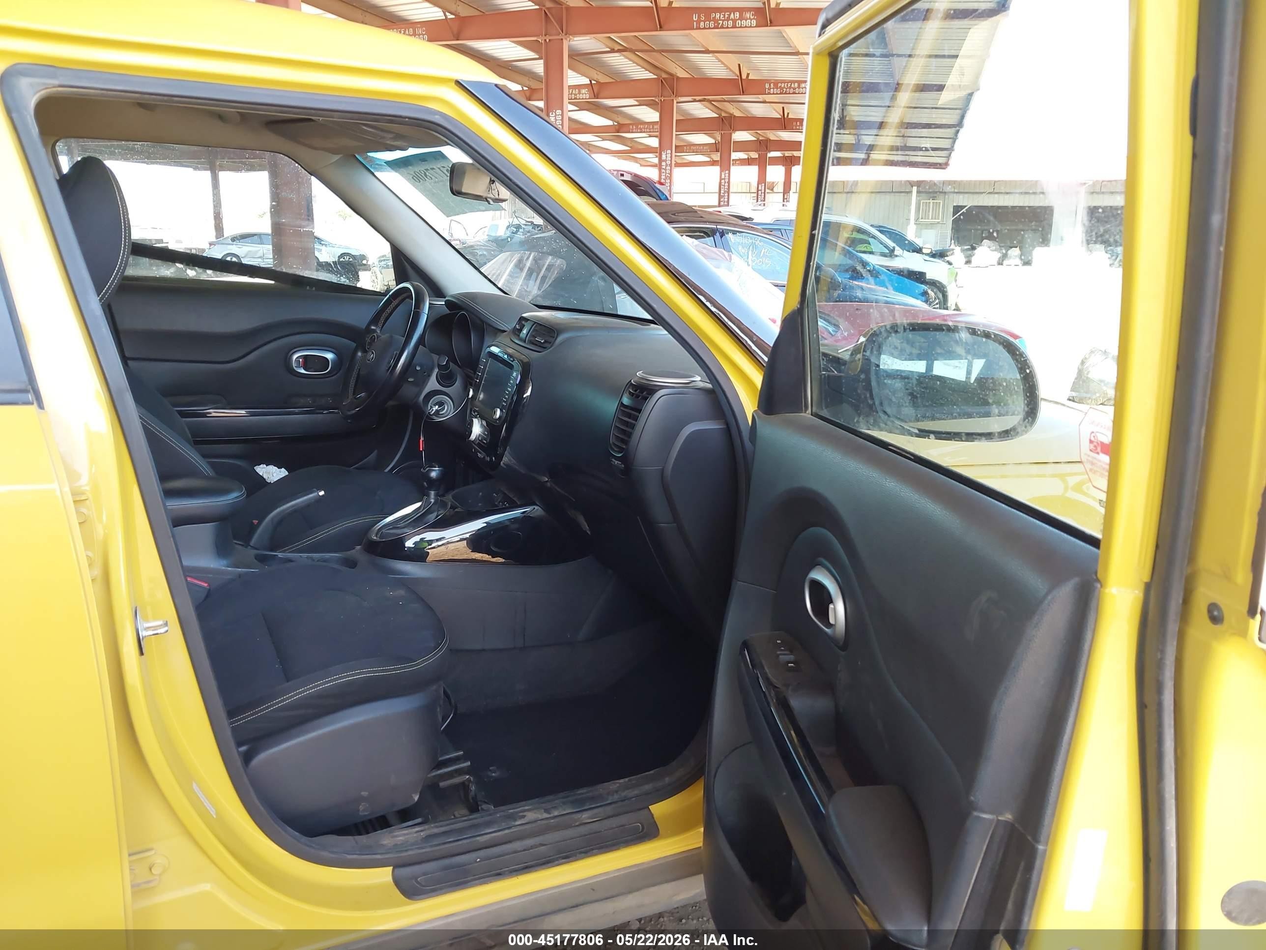 2015 Kia Soul + Orange vin: KNDJP3A59F7149020