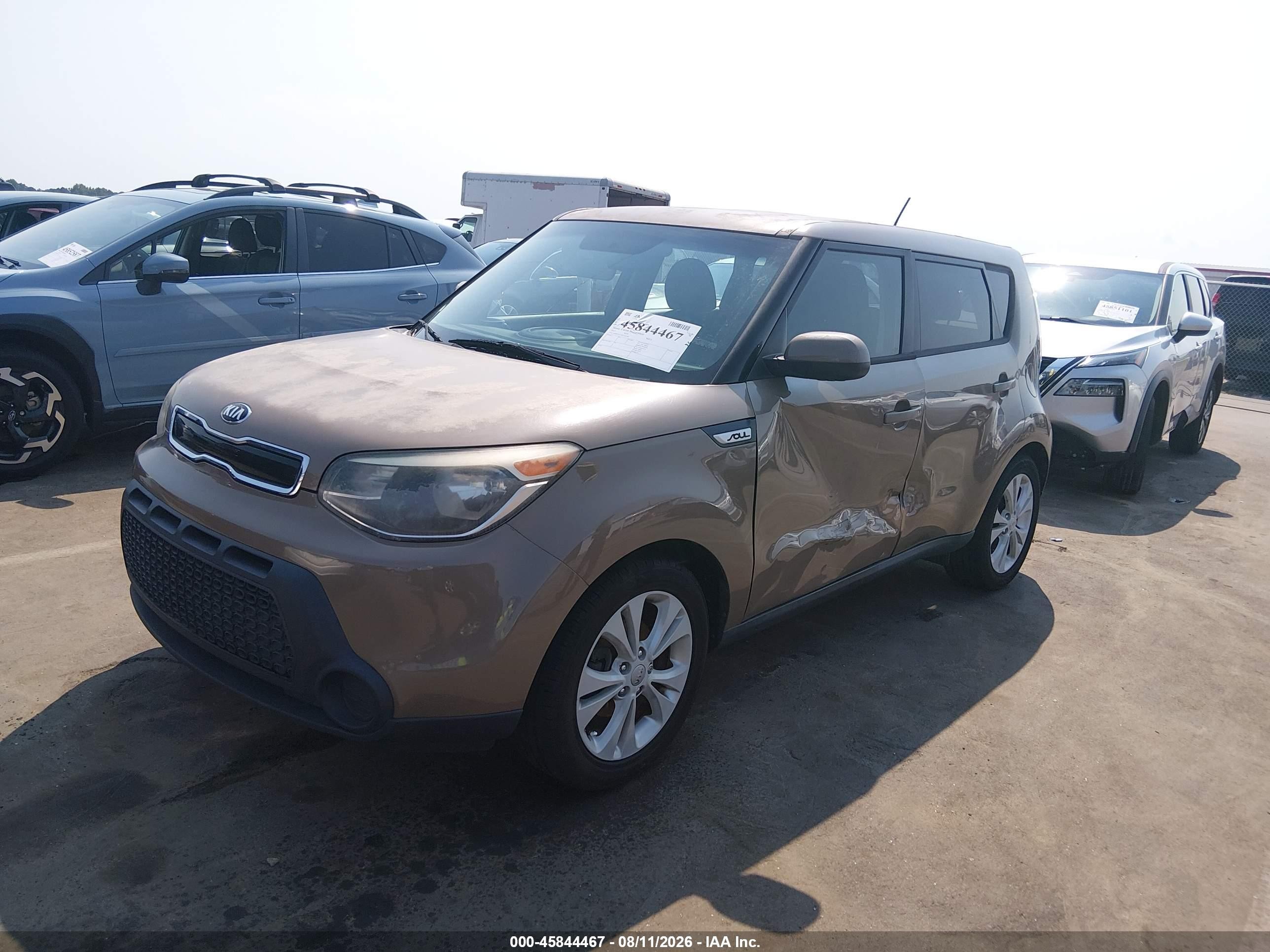 2015 Kia Soul + Brown vin: KNDJP3A59F7162981