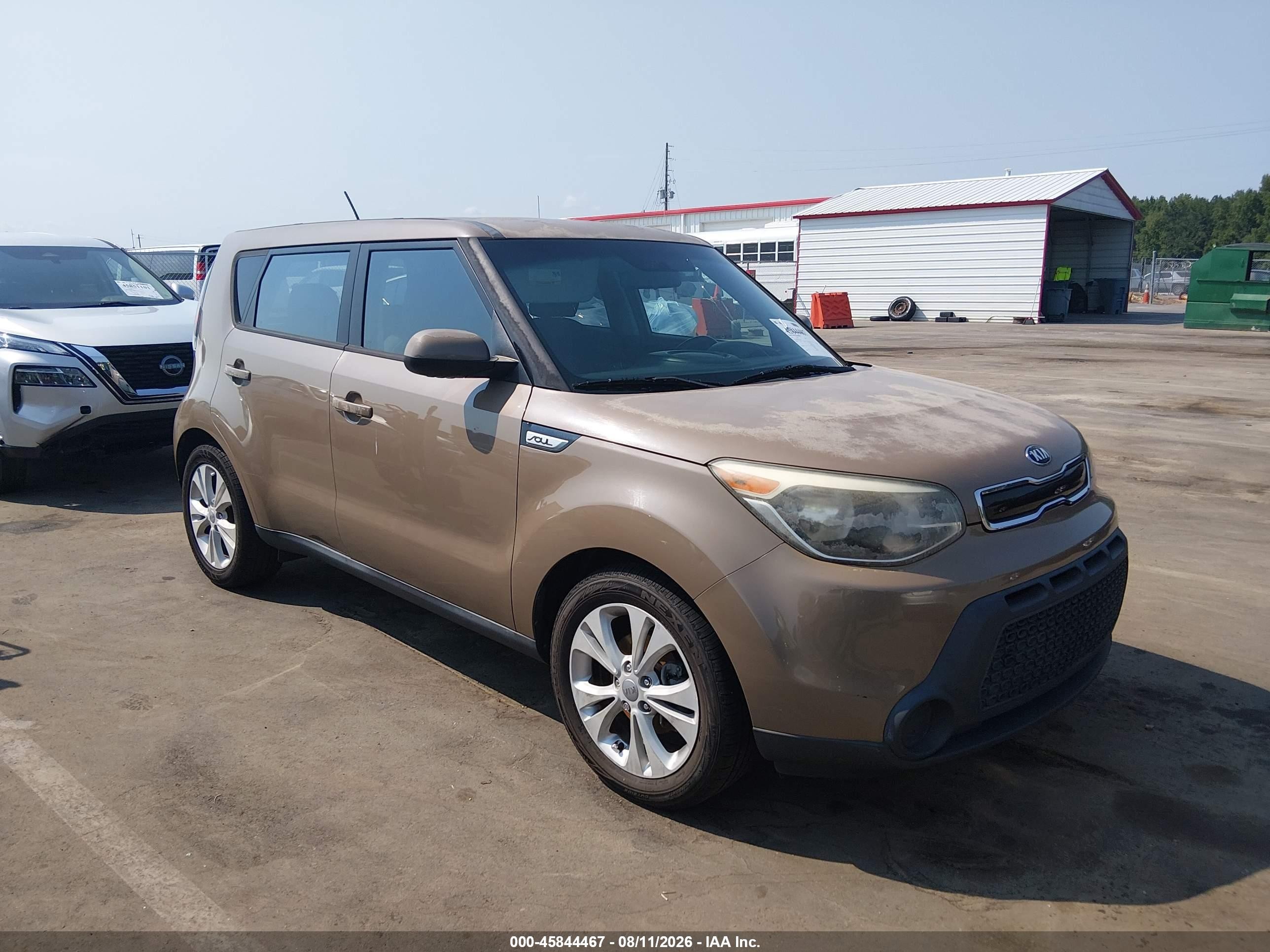 2015 Kia Soul + Brown vin: KNDJP3A59F7162981