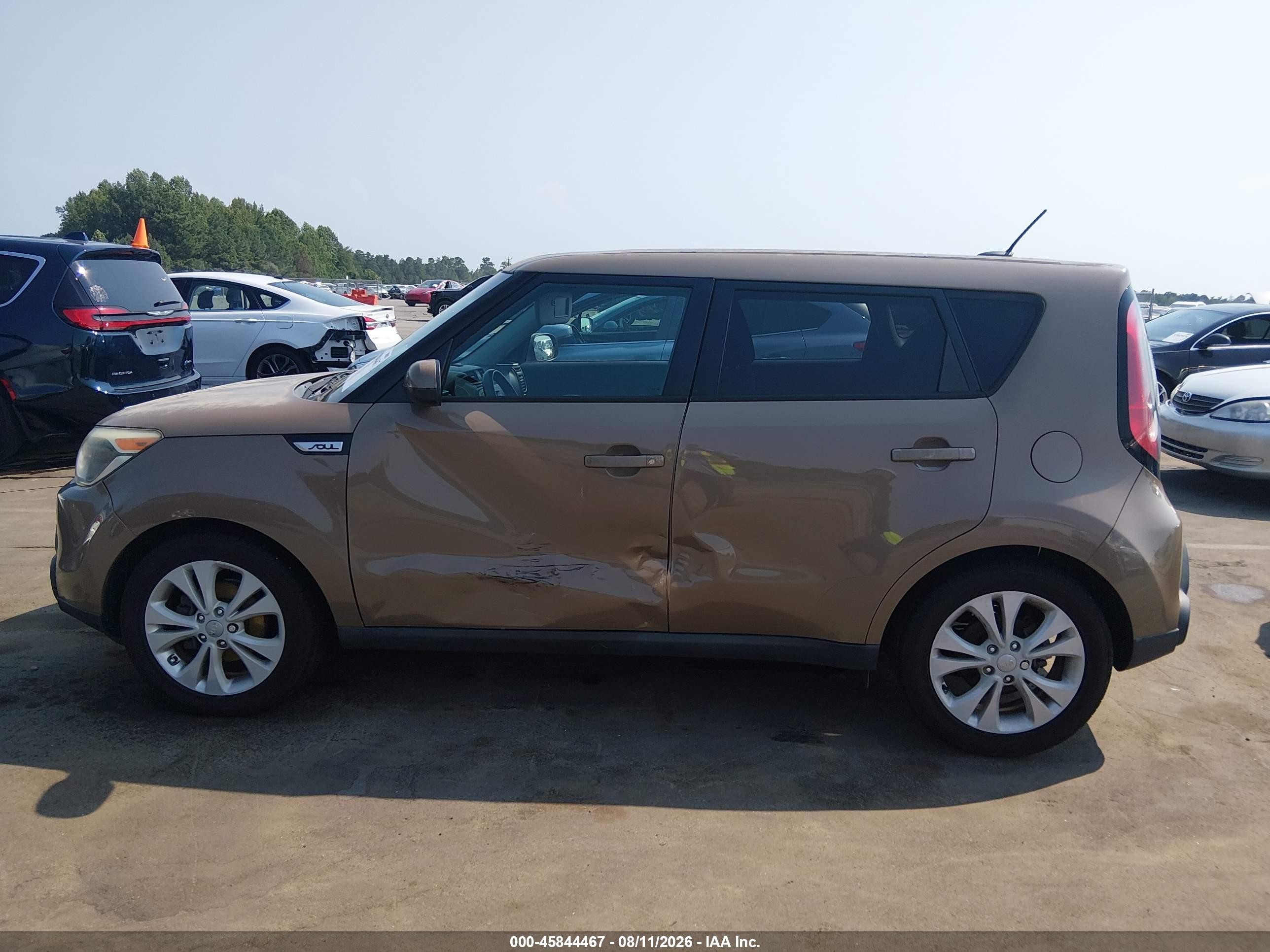 2015 Kia Soul + Brown vin: KNDJP3A59F7162981
