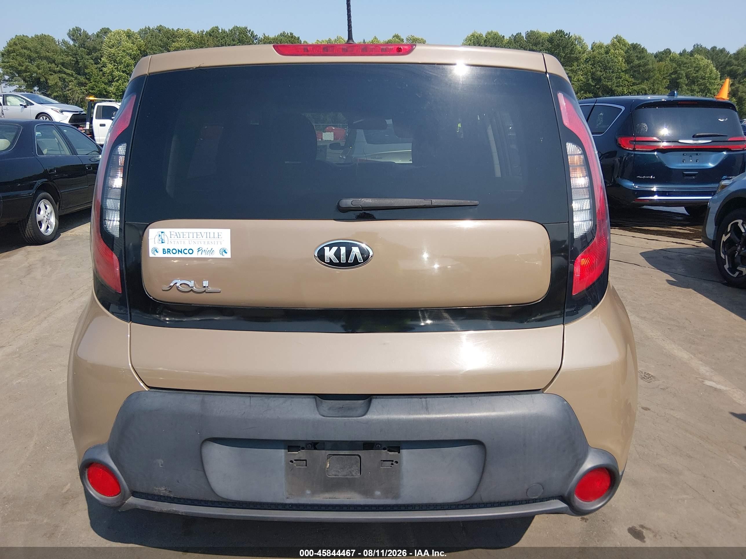 2015 Kia Soul + Brown vin: KNDJP3A59F7162981