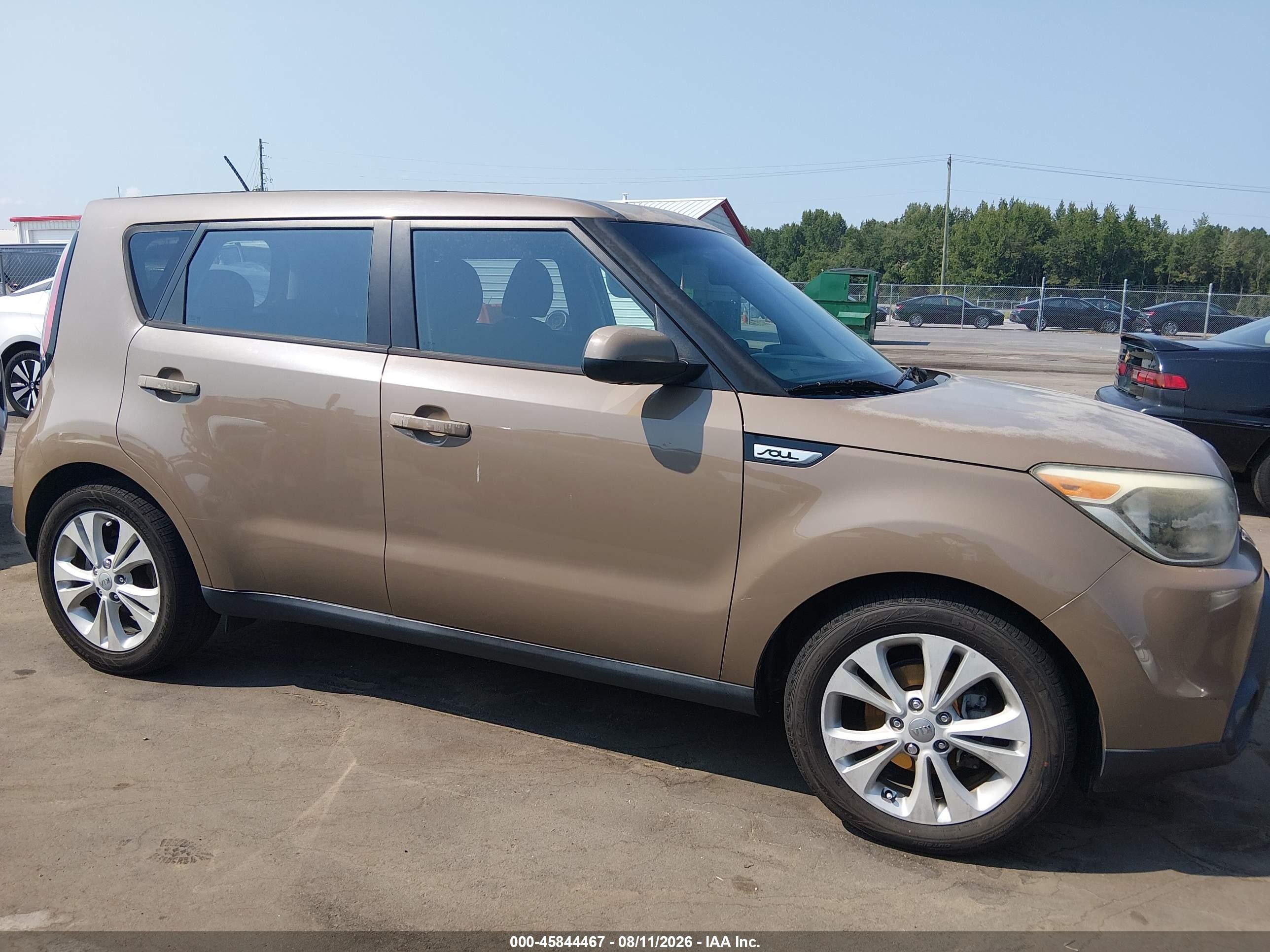 2015 Kia Soul + Brown vin: KNDJP3A59F7162981