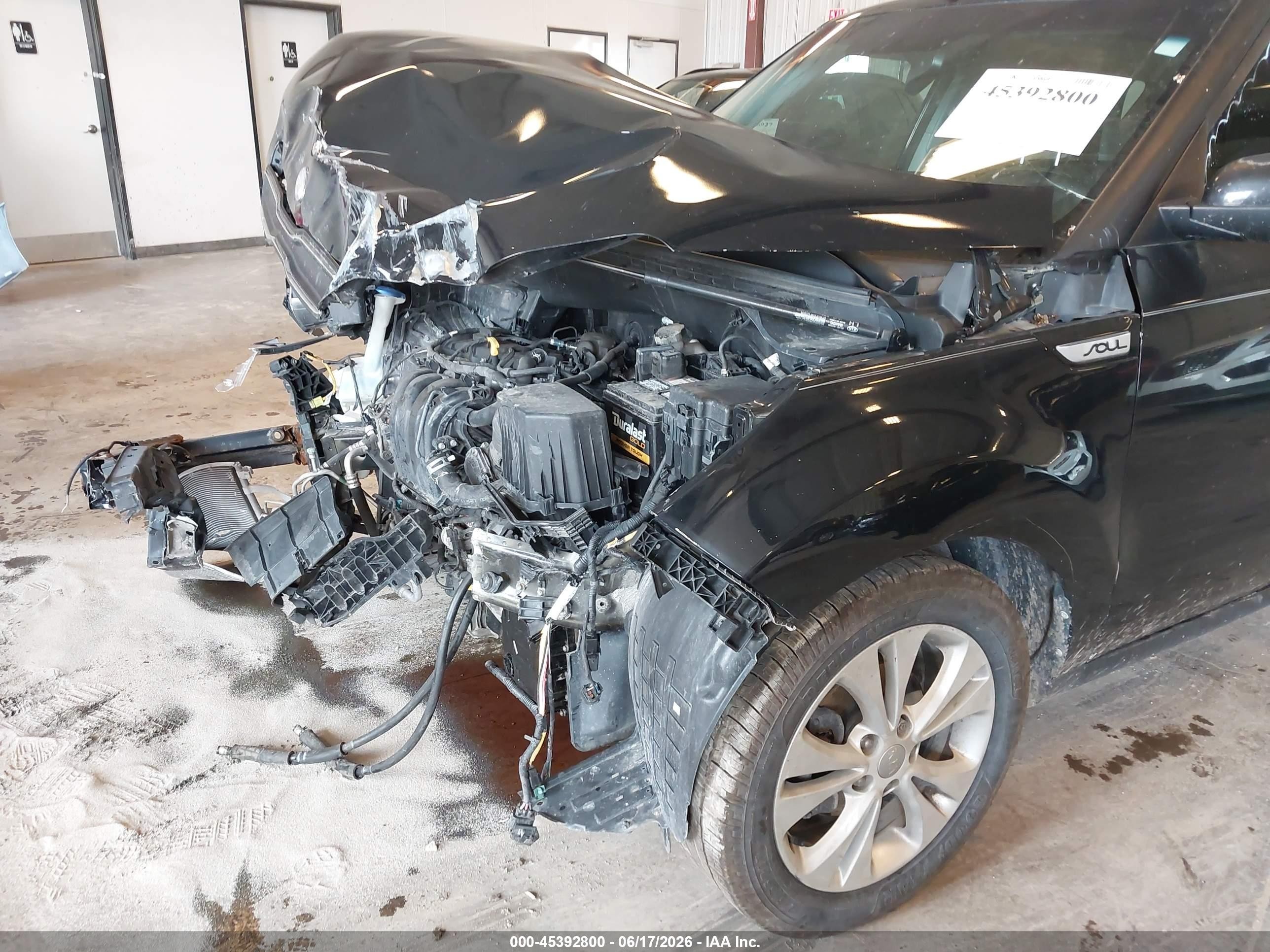 2015 Kia Soul + Черный vin: KNDJP3A59F7185466
