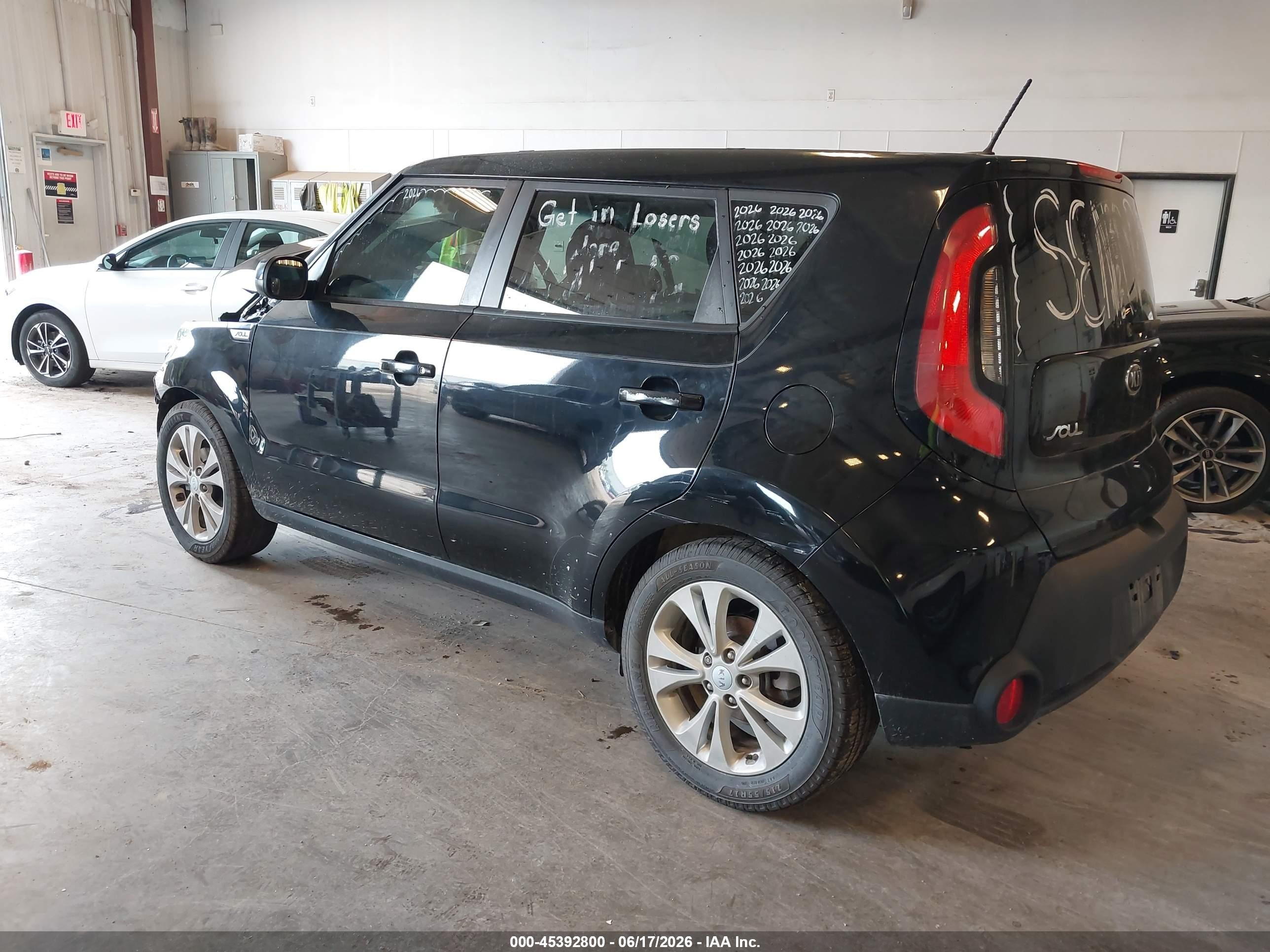 2015 Kia Soul + Черный vin: KNDJP3A59F7185466