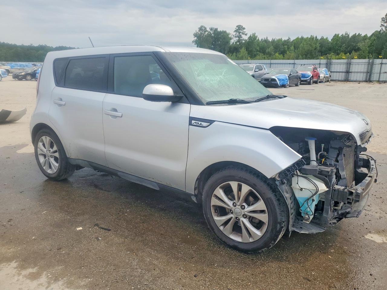 2015 Kia Soul + Silver vin: KNDJP3A59F7748502