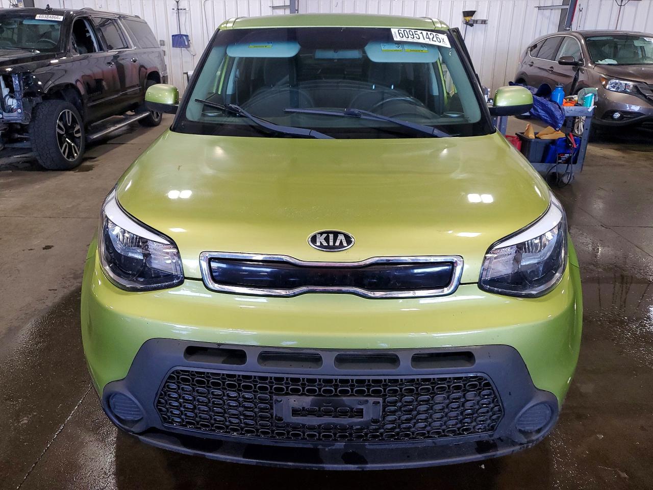 2015 Kia Soul + Green vin: KNDJP3A59F7770967