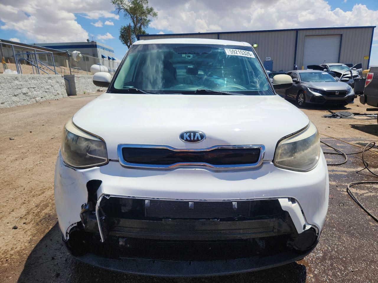 2015 Kia Soul + White vin: KNDJP3A59F7804714