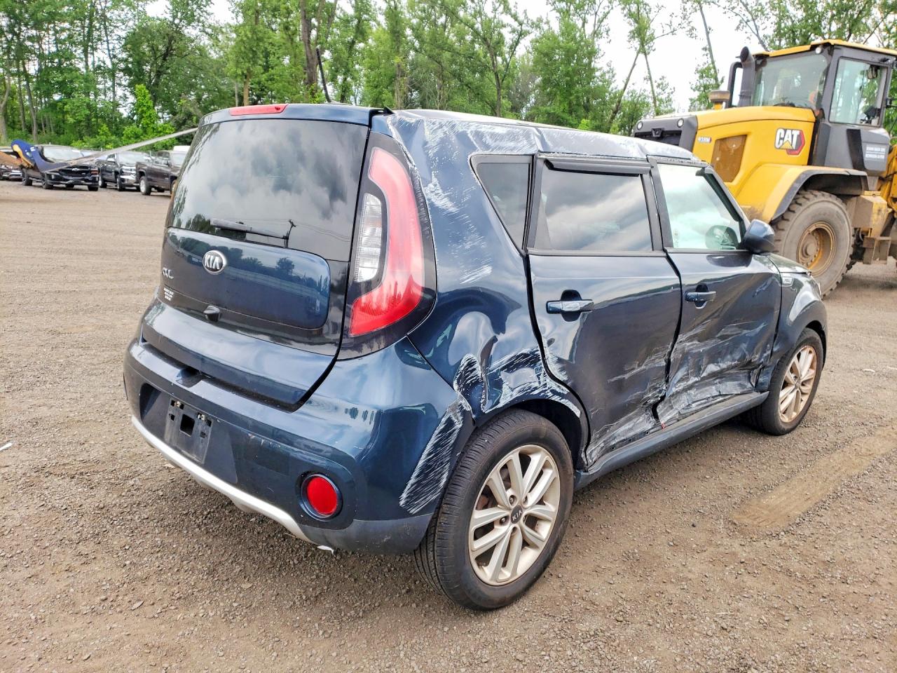 2018 Kia Soul + Синий vin: KNDJP3A59J7512697