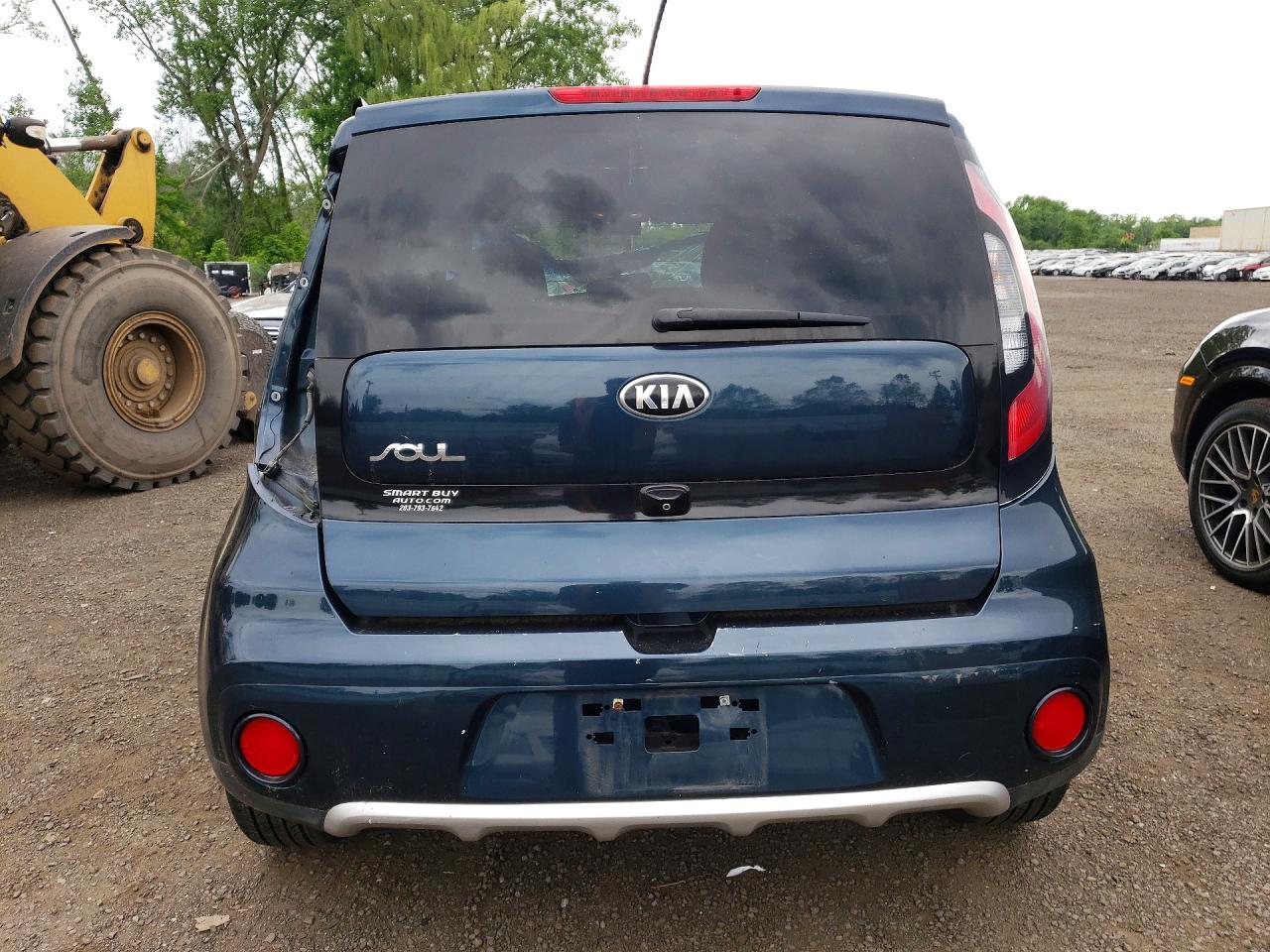 2018 Kia Soul + Синий vin: KNDJP3A59J7512697