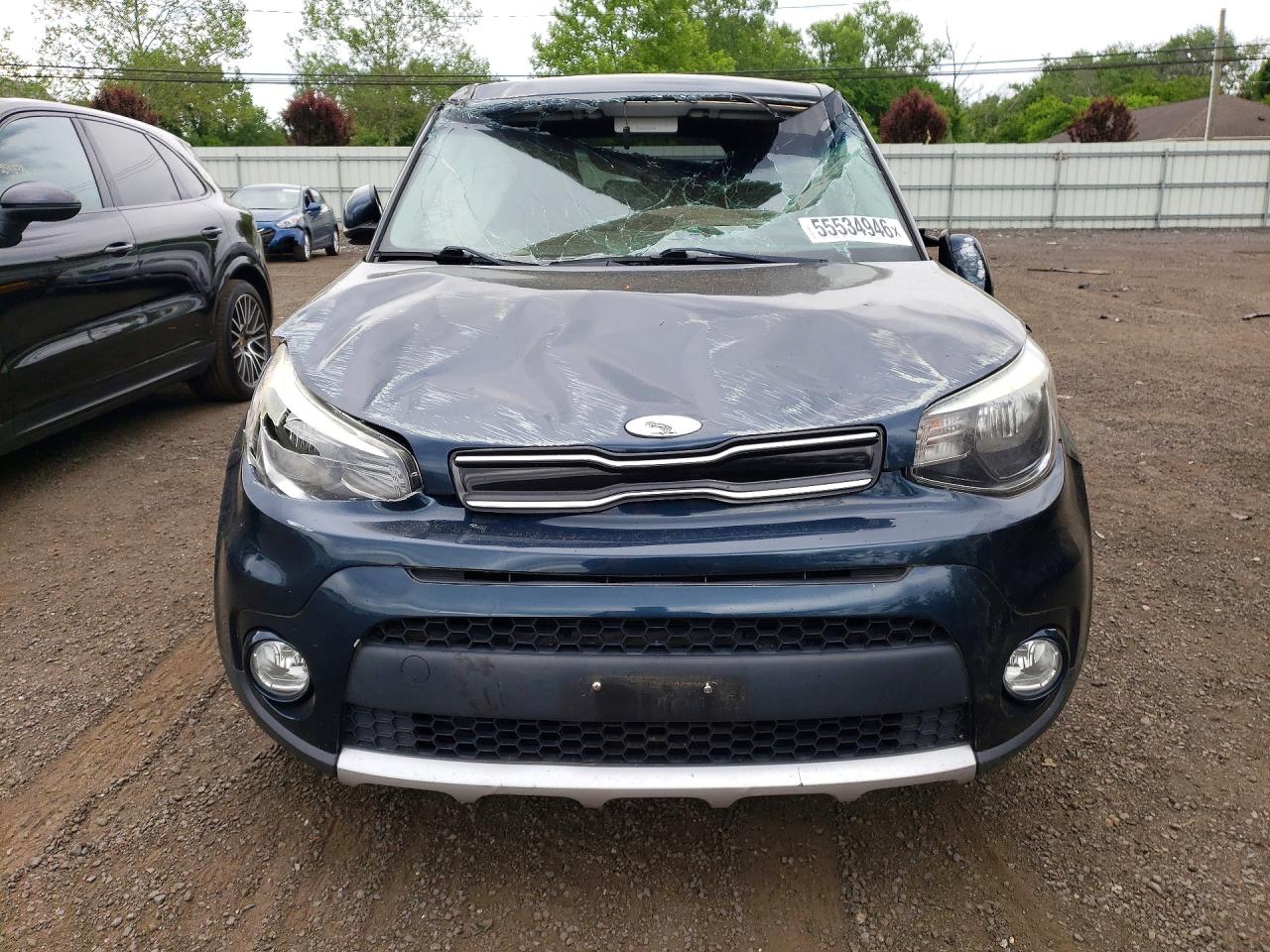 2018 Kia Soul + Синий vin: KNDJP3A59J7512697