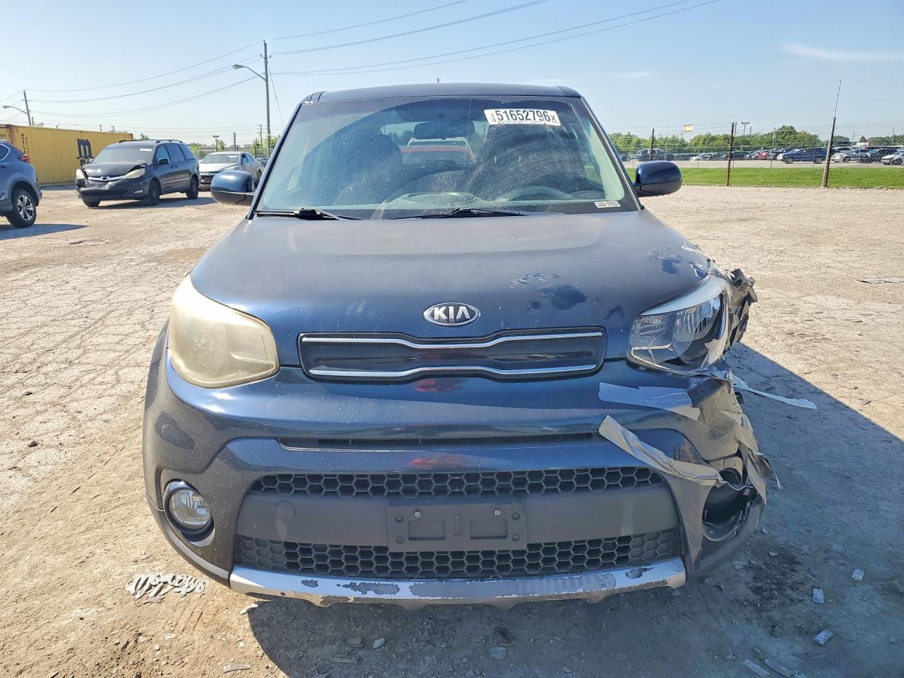 2018 Kia Soul + Blue vin: KNDJP3A59J7538796