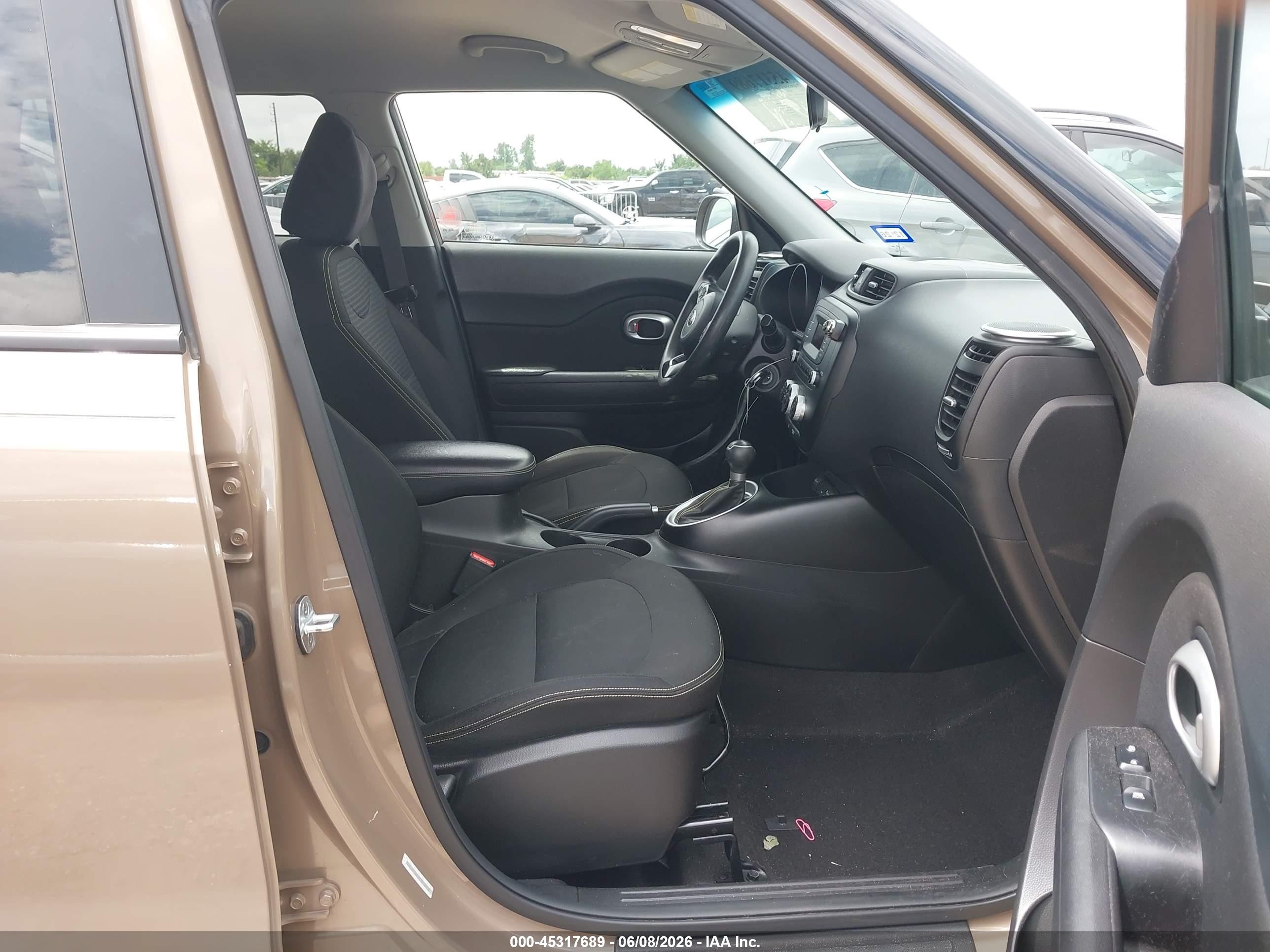 2014 Kia Soul + Brown vin: KNDJP3A5XE7010030