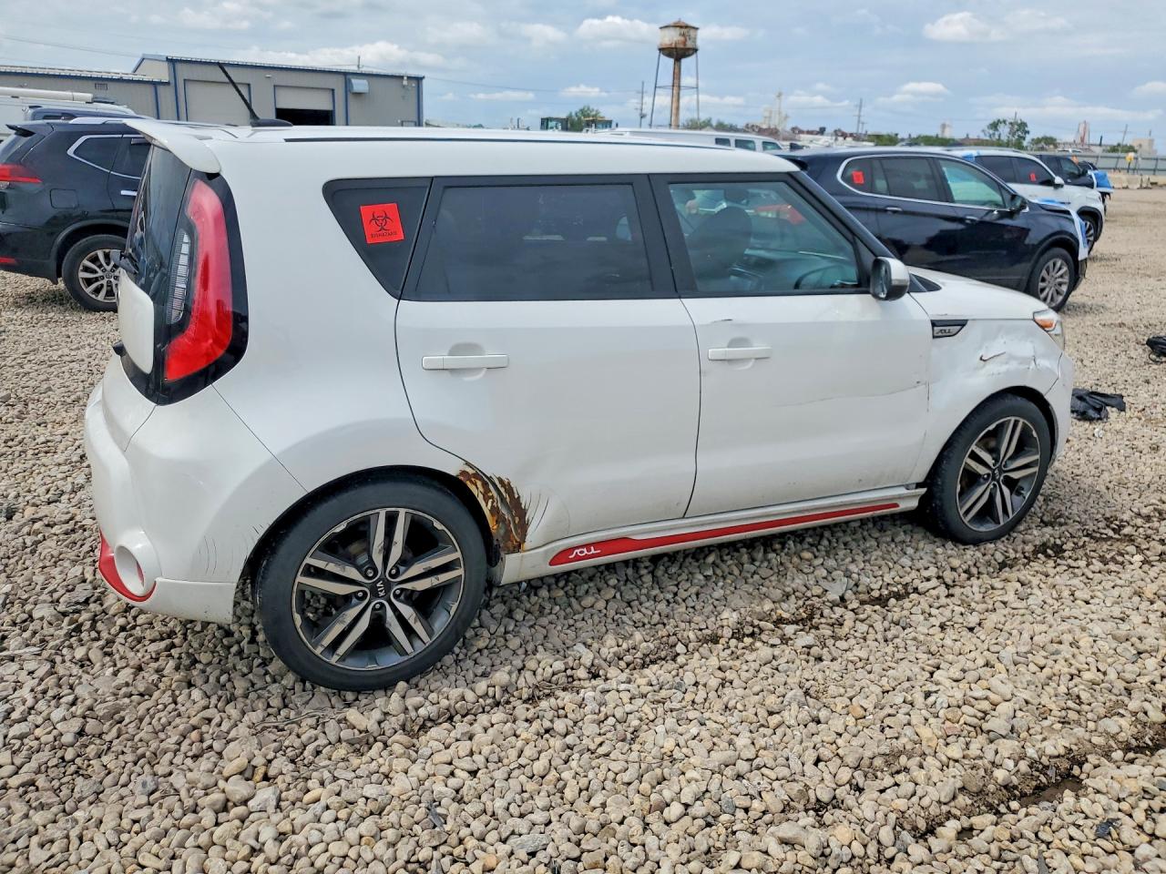 2014 Kia Soul + White vin: KNDJP3A5XE7034134