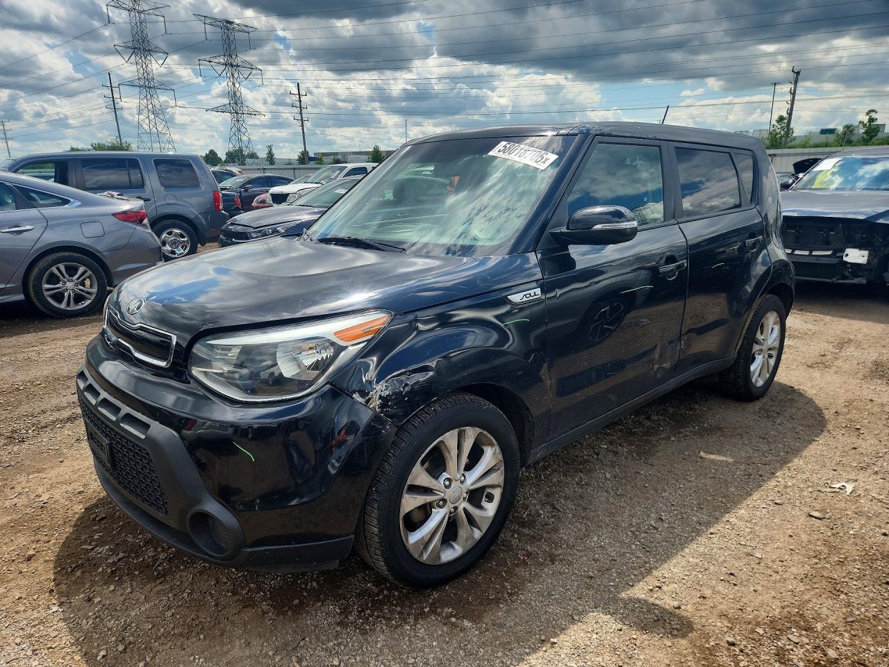 2014 Kia Soul + Black vin: KNDJP3A5XE7041049