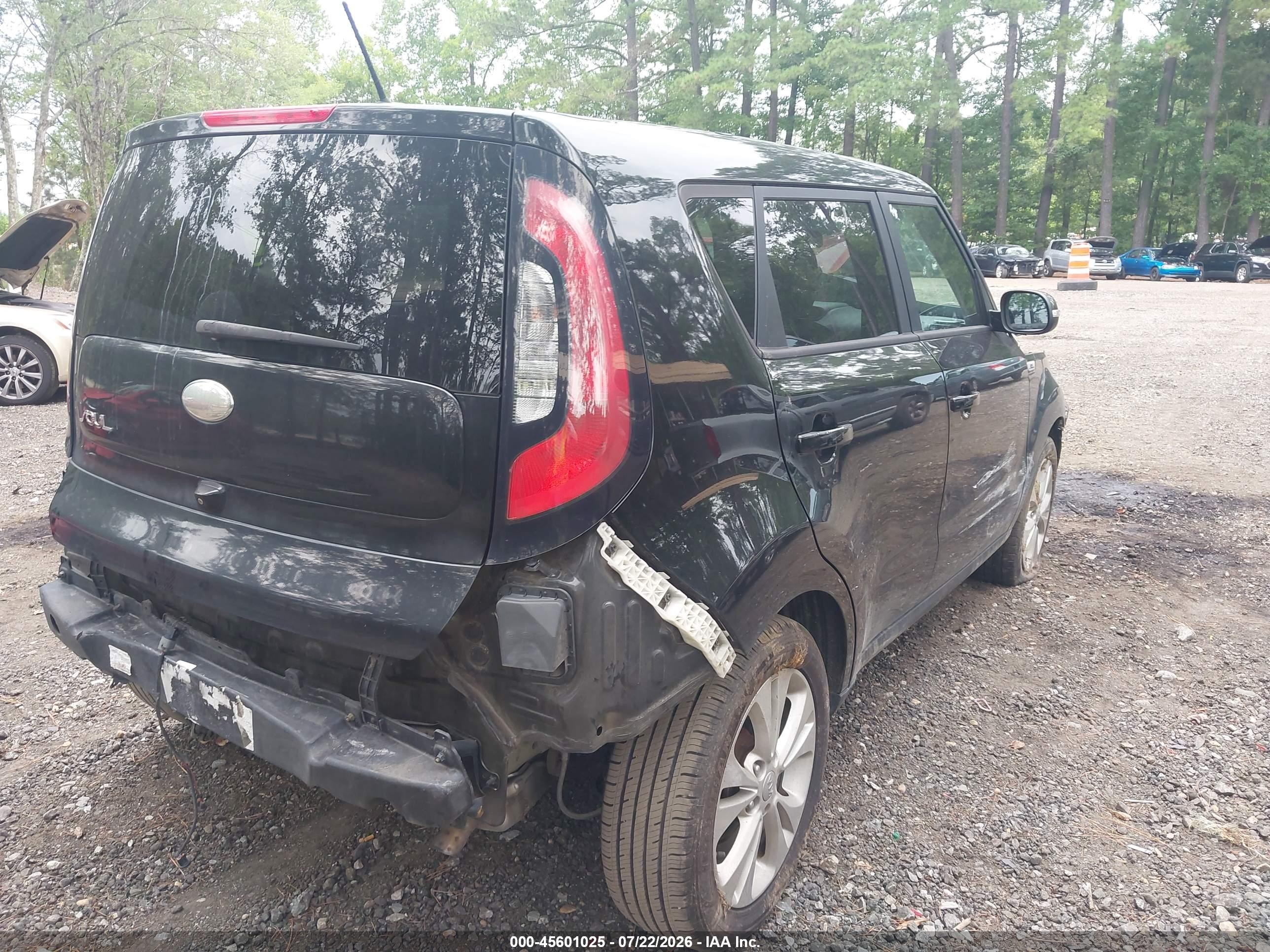 2014 Kia Soul + Черный vin: KNDJP3A5XE7041522