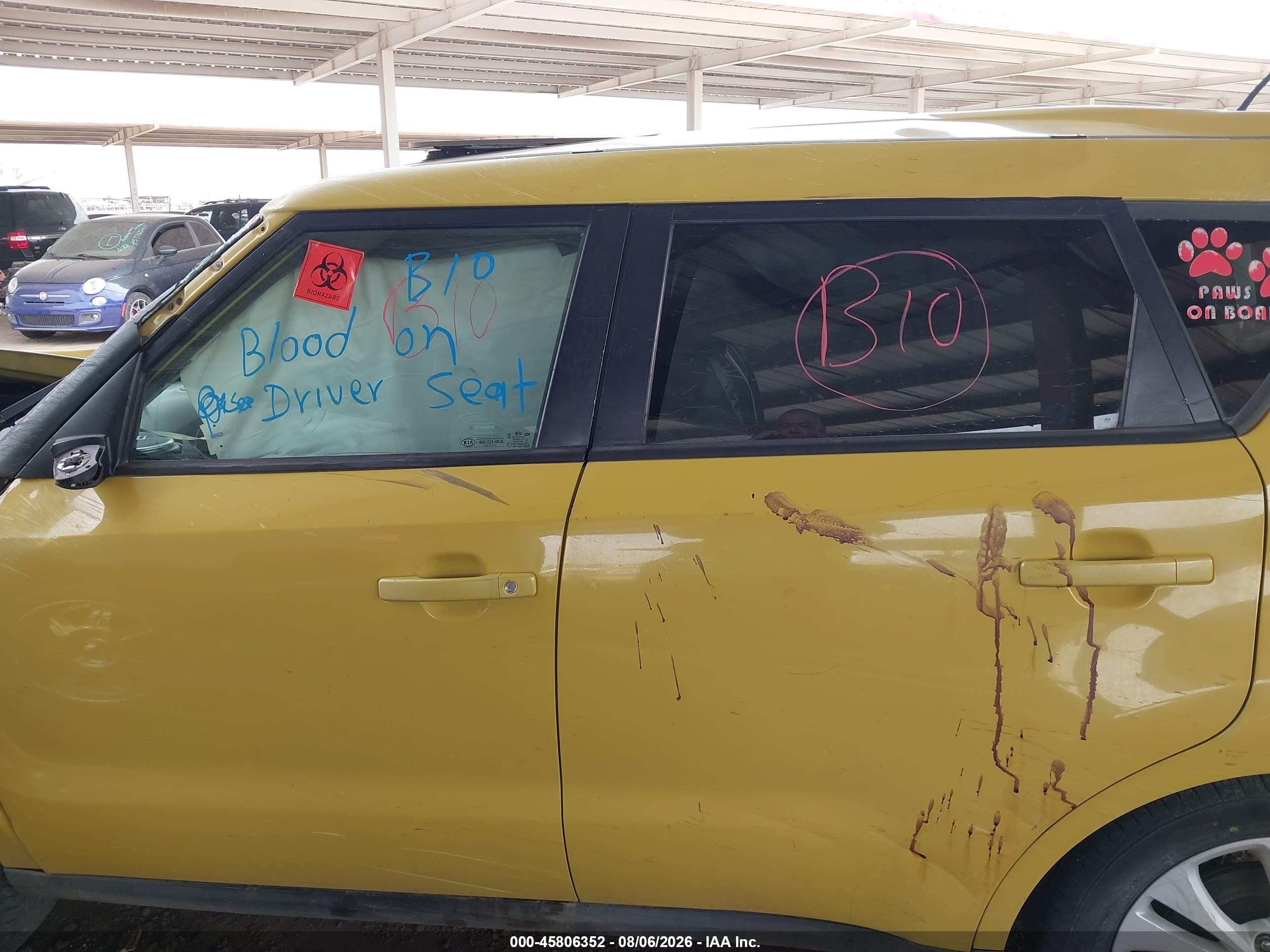 2014 Kia Soul + Желтый vin: KNDJP3A5XE7080658
