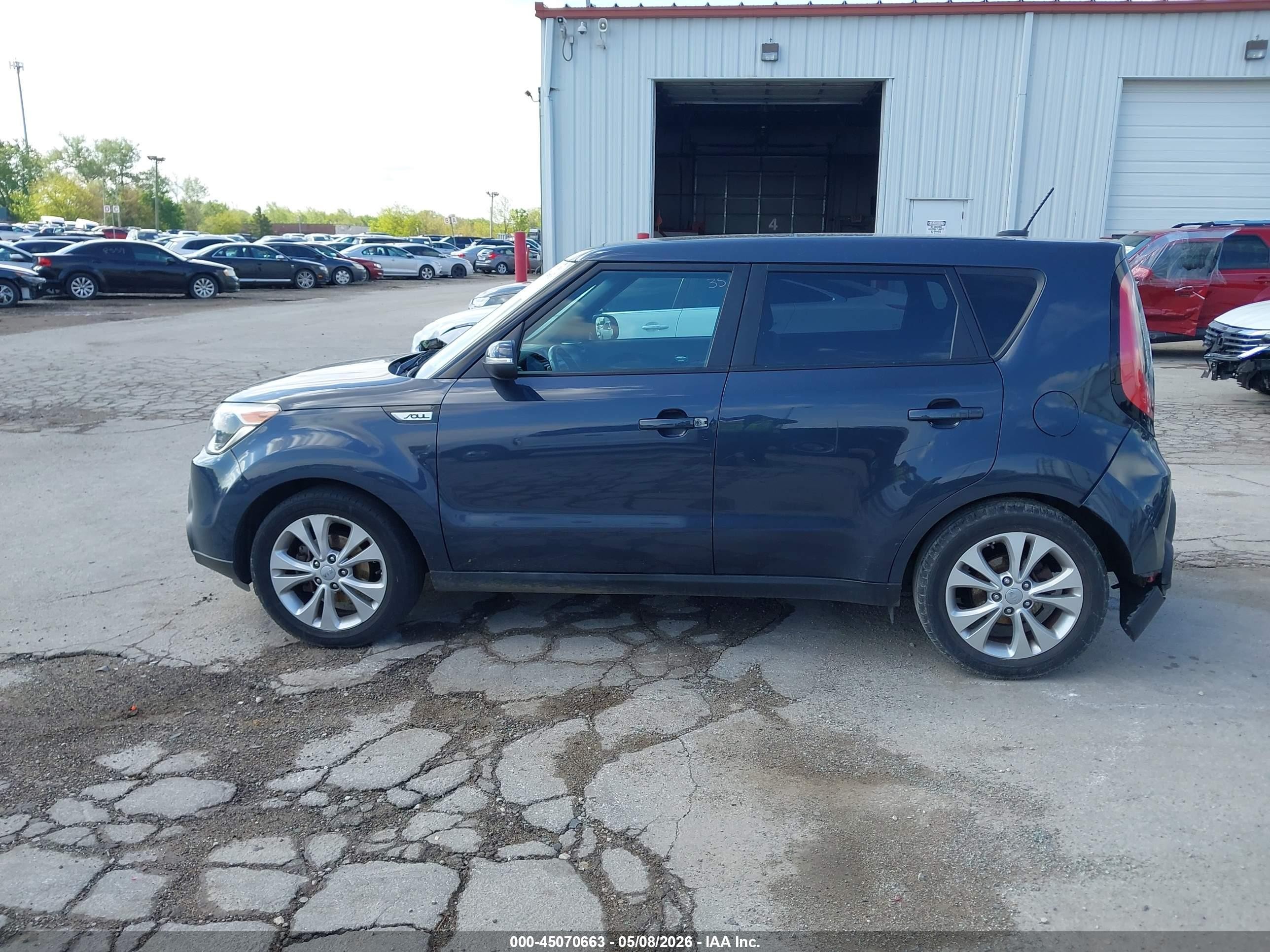 2014 Kia Soul + Gray vin: KNDJP3A5XE7100780