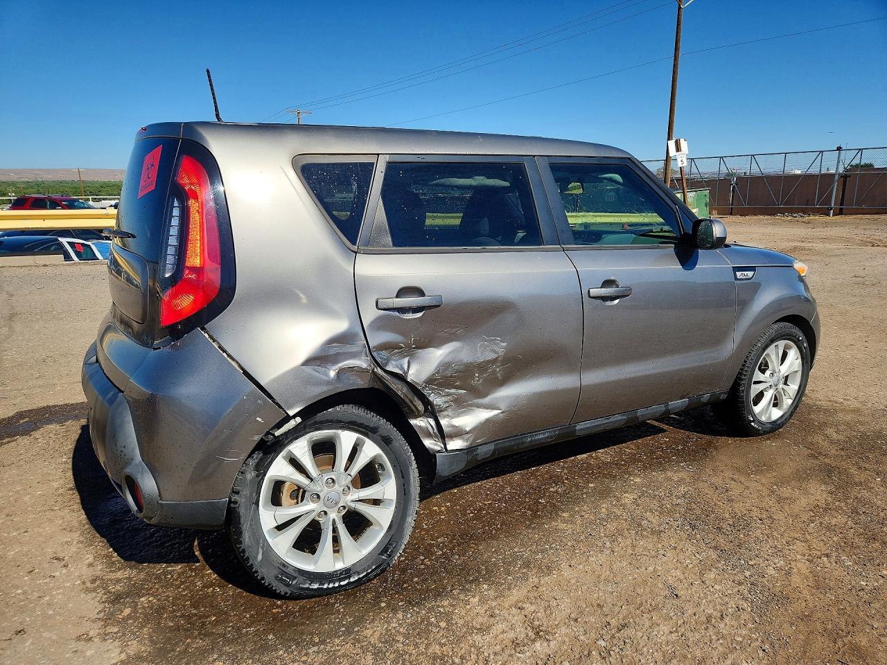 2015 Kia Soul + Gray vin: KNDJP3A5XF7129214