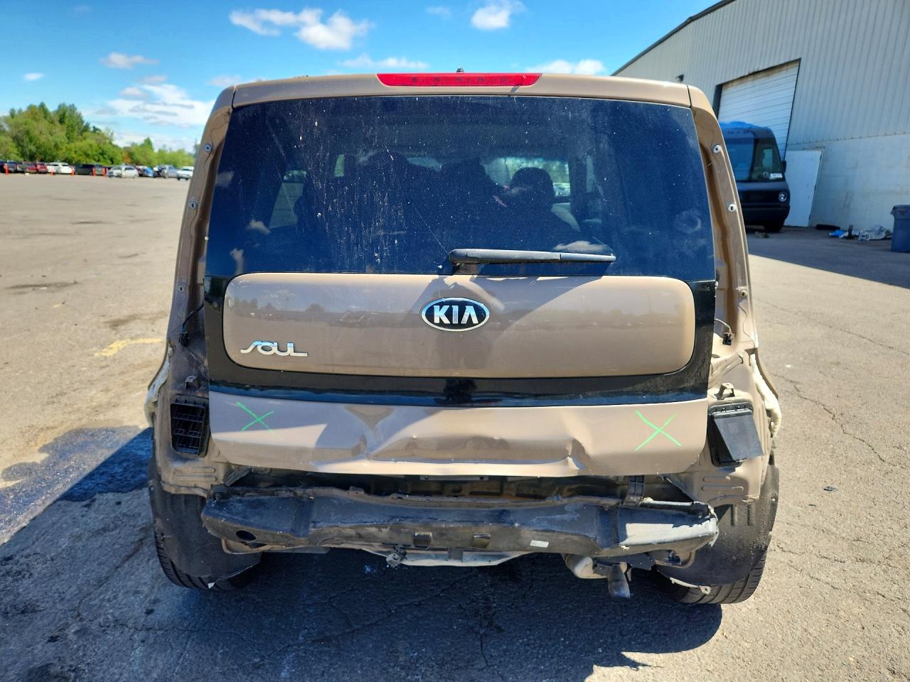 2015 Kia Soul + Brown vin: KNDJP3A5XF7180003