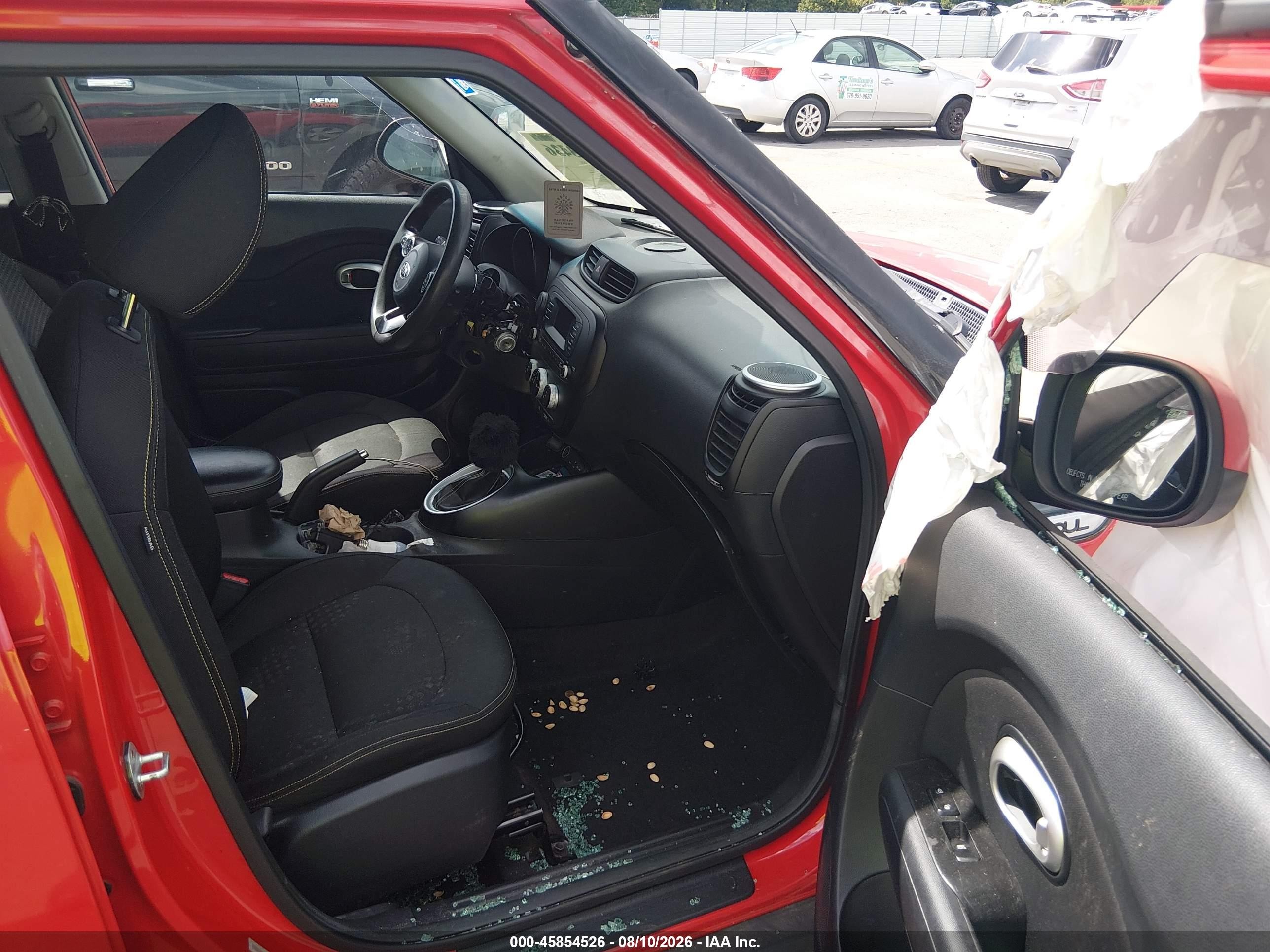 2015 Kia Soul + Красный vin: KNDJP3A5XF7757757