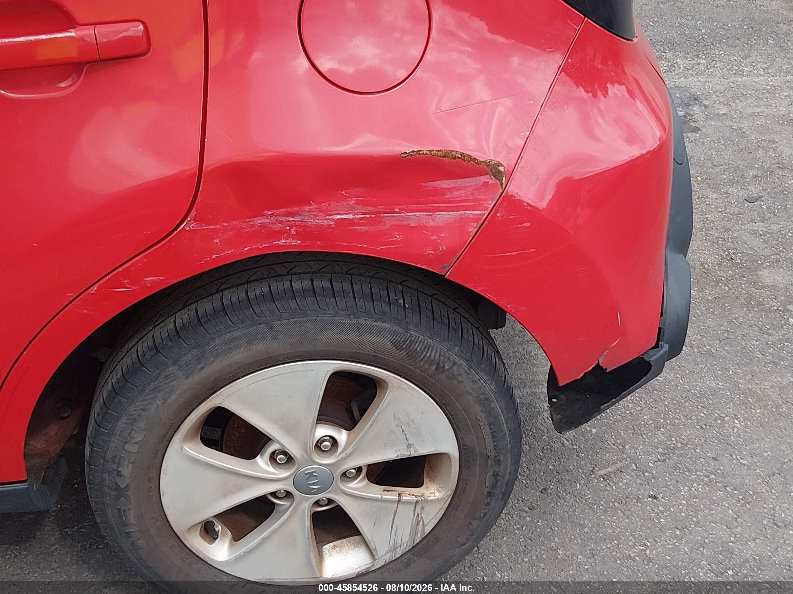 2015 Kia Soul + Красный vin: KNDJP3A5XF7757757