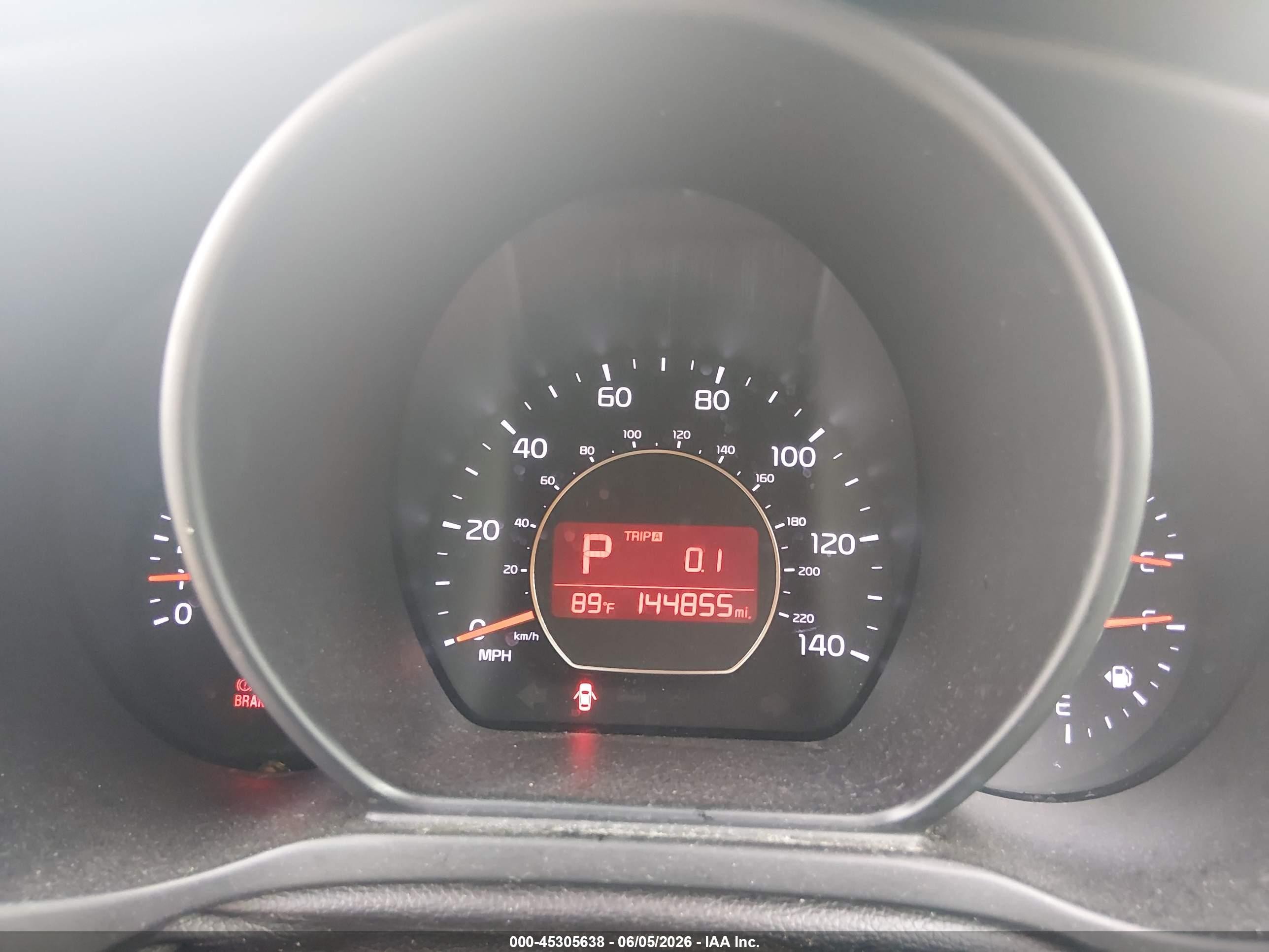 2015 Kia Soul + Red vin: KNDJP3A5XF7767723