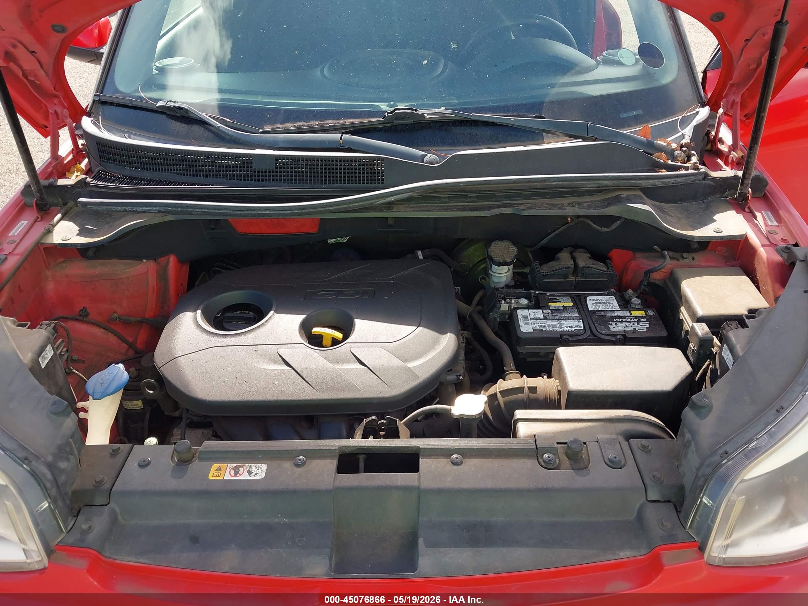 2015 Kia Soul + Red vin: KNDJP3A5XF7769858