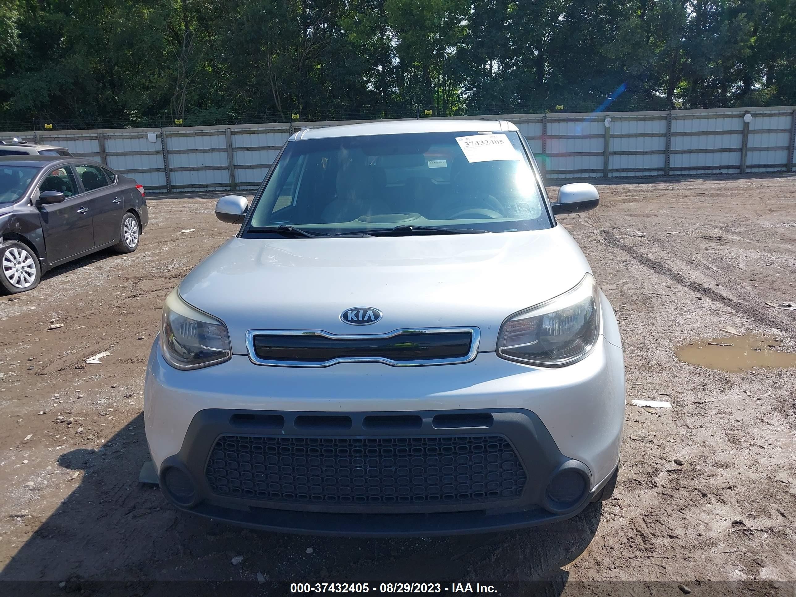 2015 Kia Soul + Silver vin: KNDJP3A5XF7779161