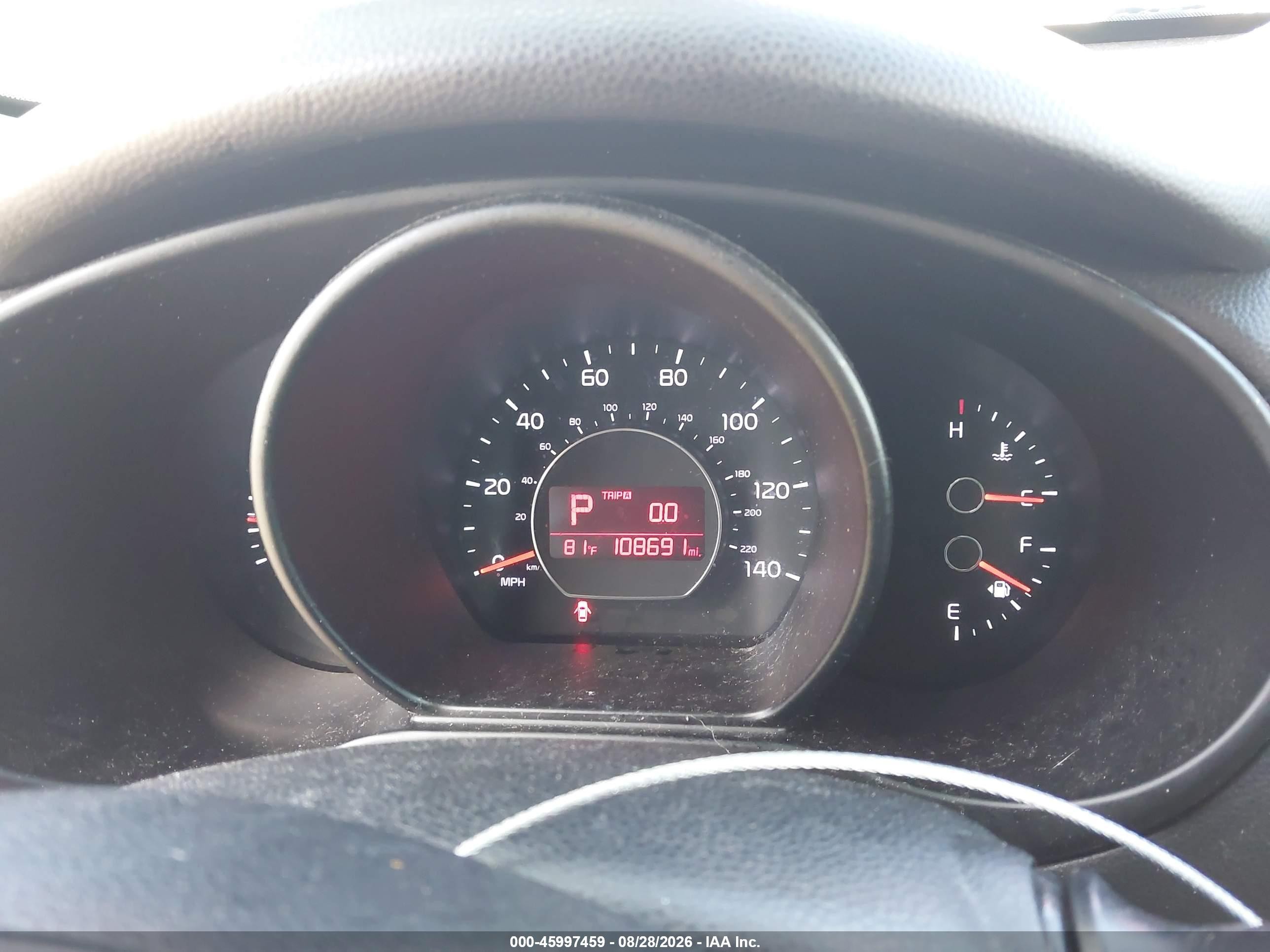 2015 Kia Soul + Red vin: KNDJP3A5XF7787793