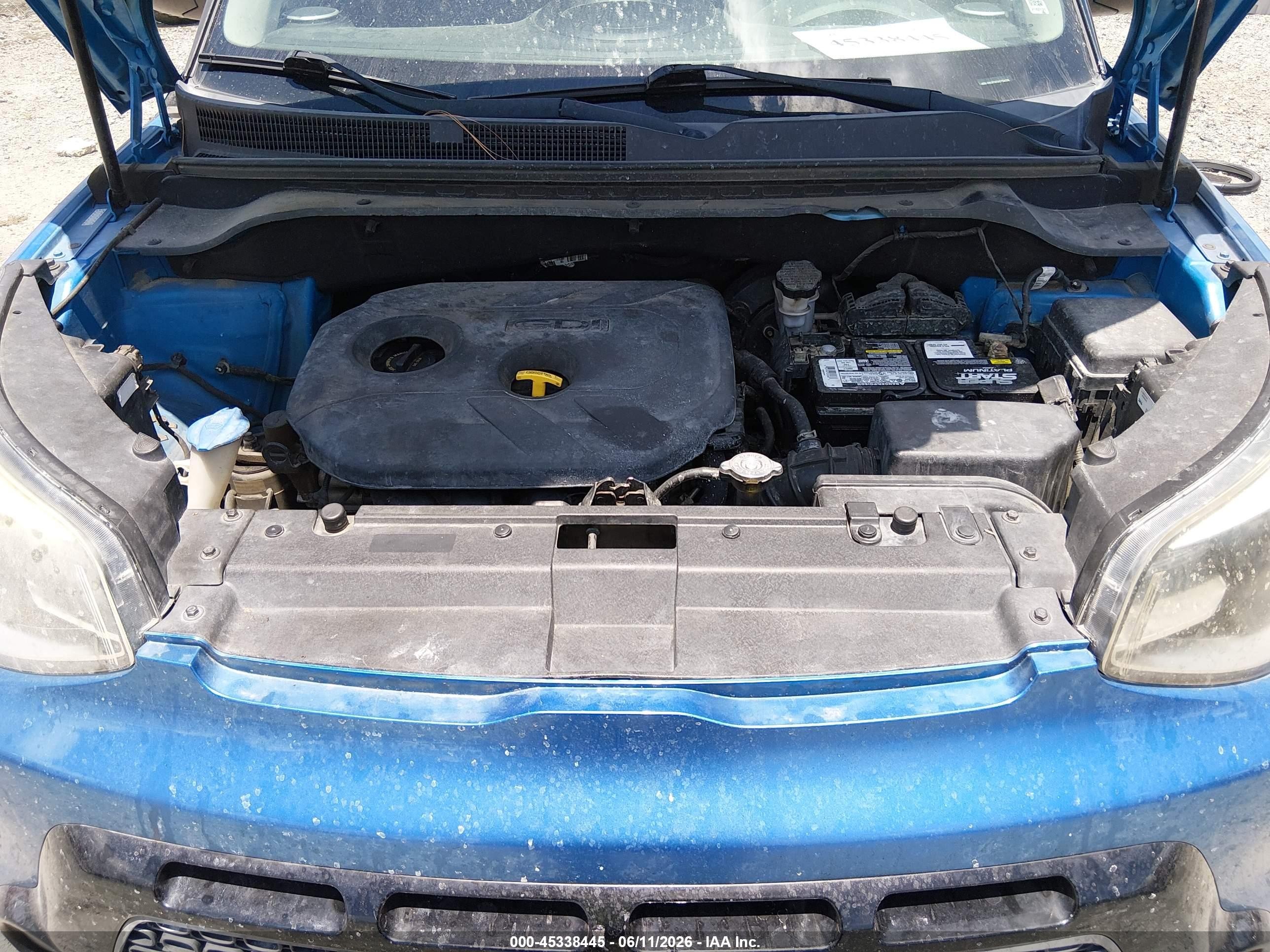 2016 Kia Soul + Light Blue vin: KNDJP3A5XG7304336