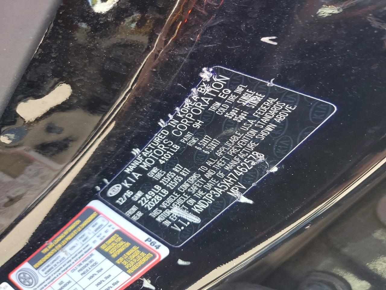2017 Kia Soul + Black vin: KNDJP3A5XH7462578