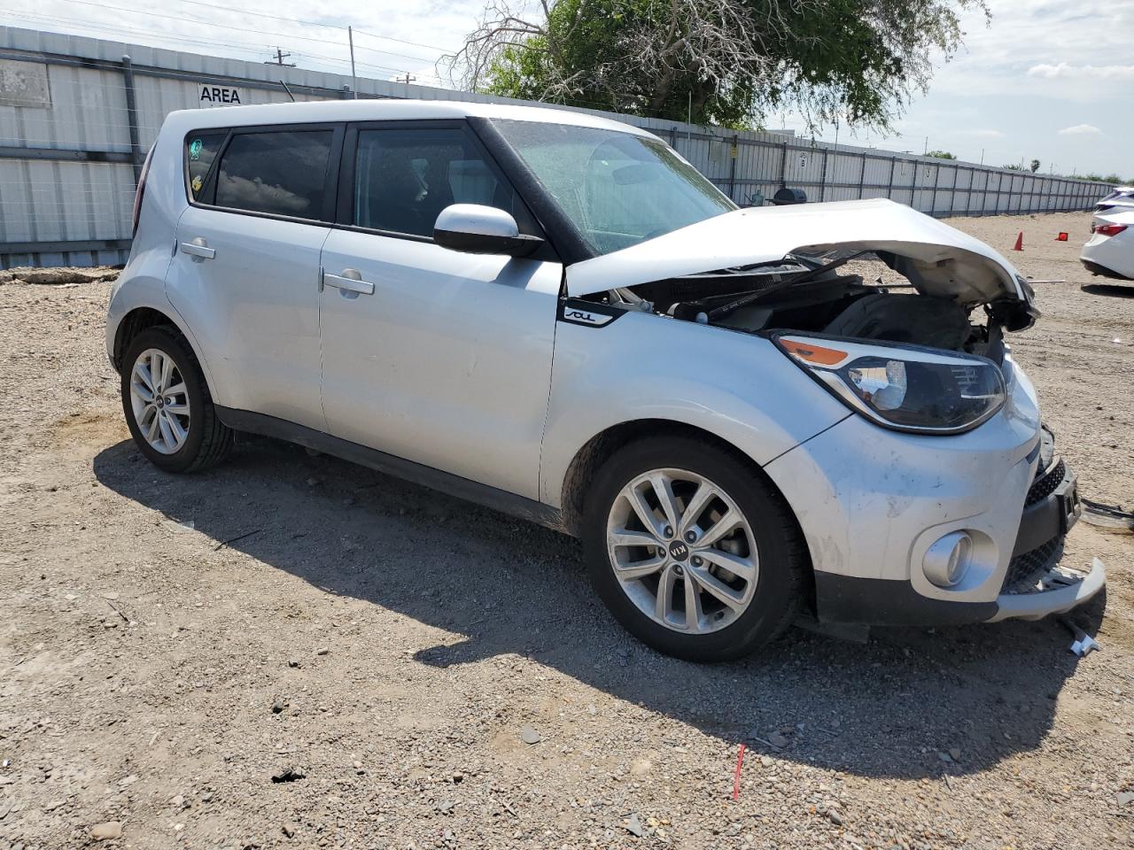 2019 Kia Soul + Silver vin: KNDJP3A5XK7696744