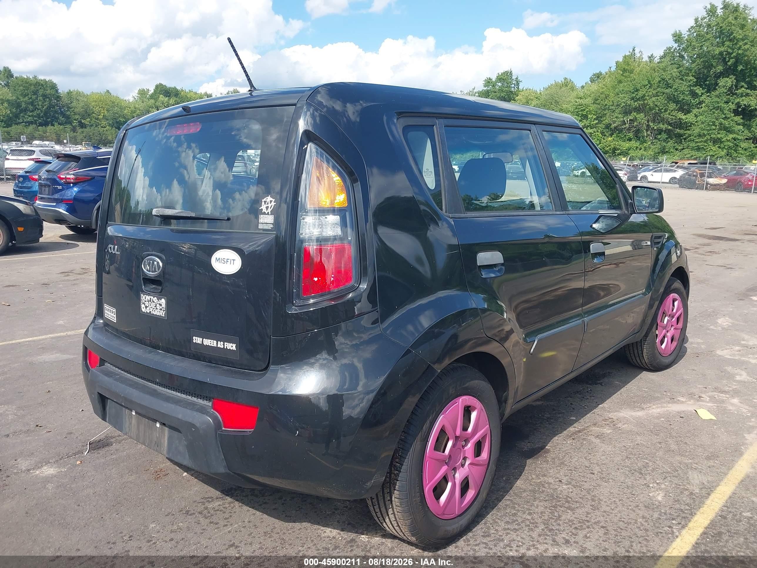 2010 Kia Soul   Черный vin: KNDJT2A15A7167459