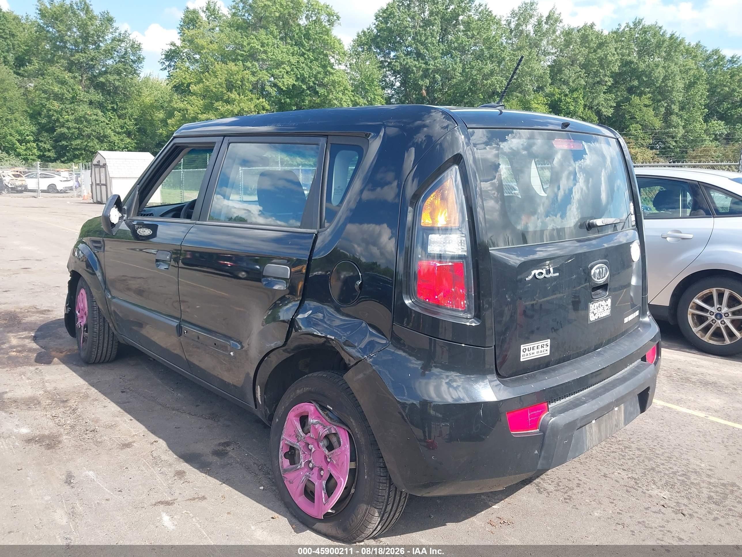 2010 Kia Soul   Черный vin: KNDJT2A15A7167459