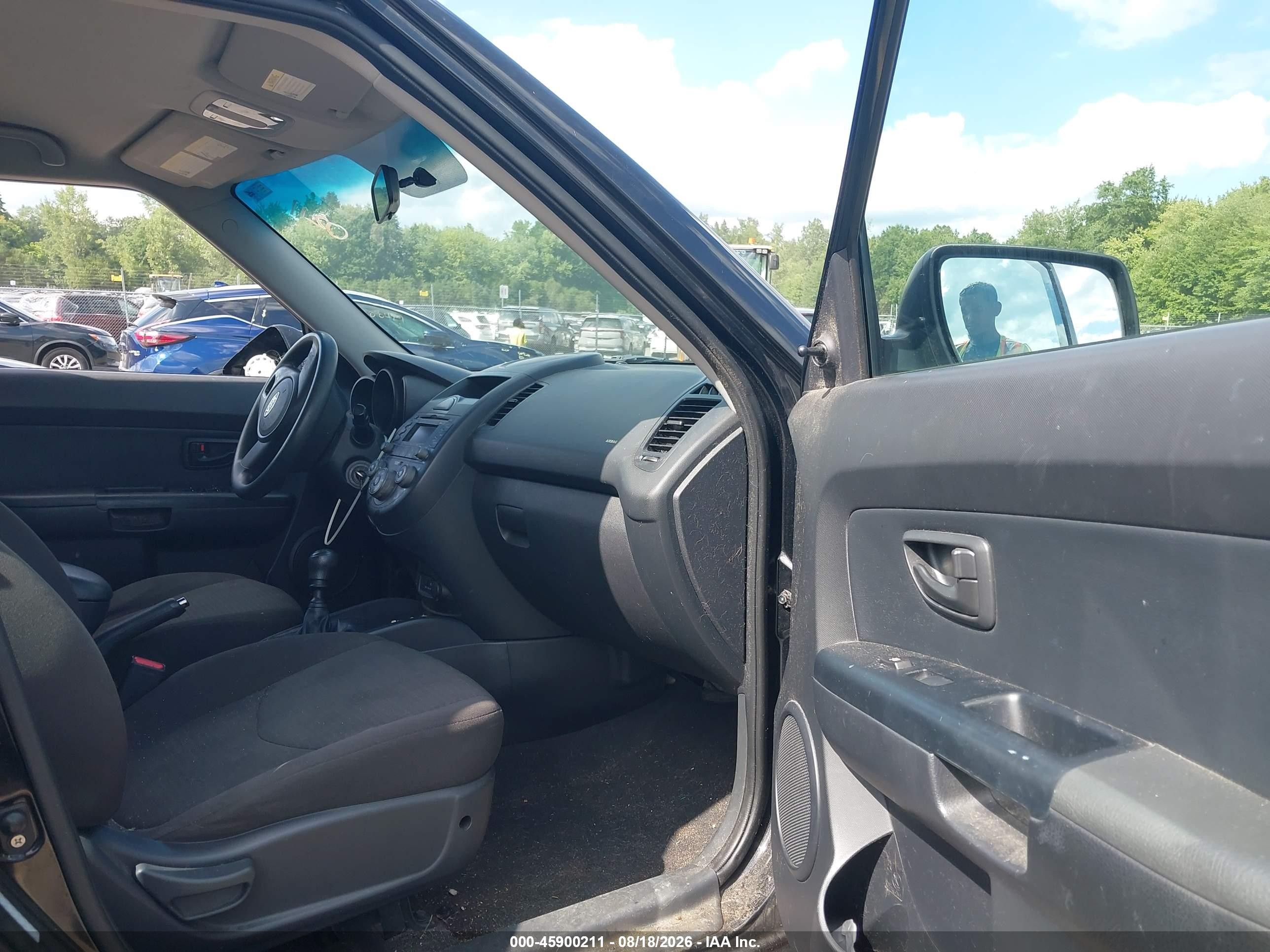2010 Kia Soul   Черный vin: KNDJT2A15A7167459
