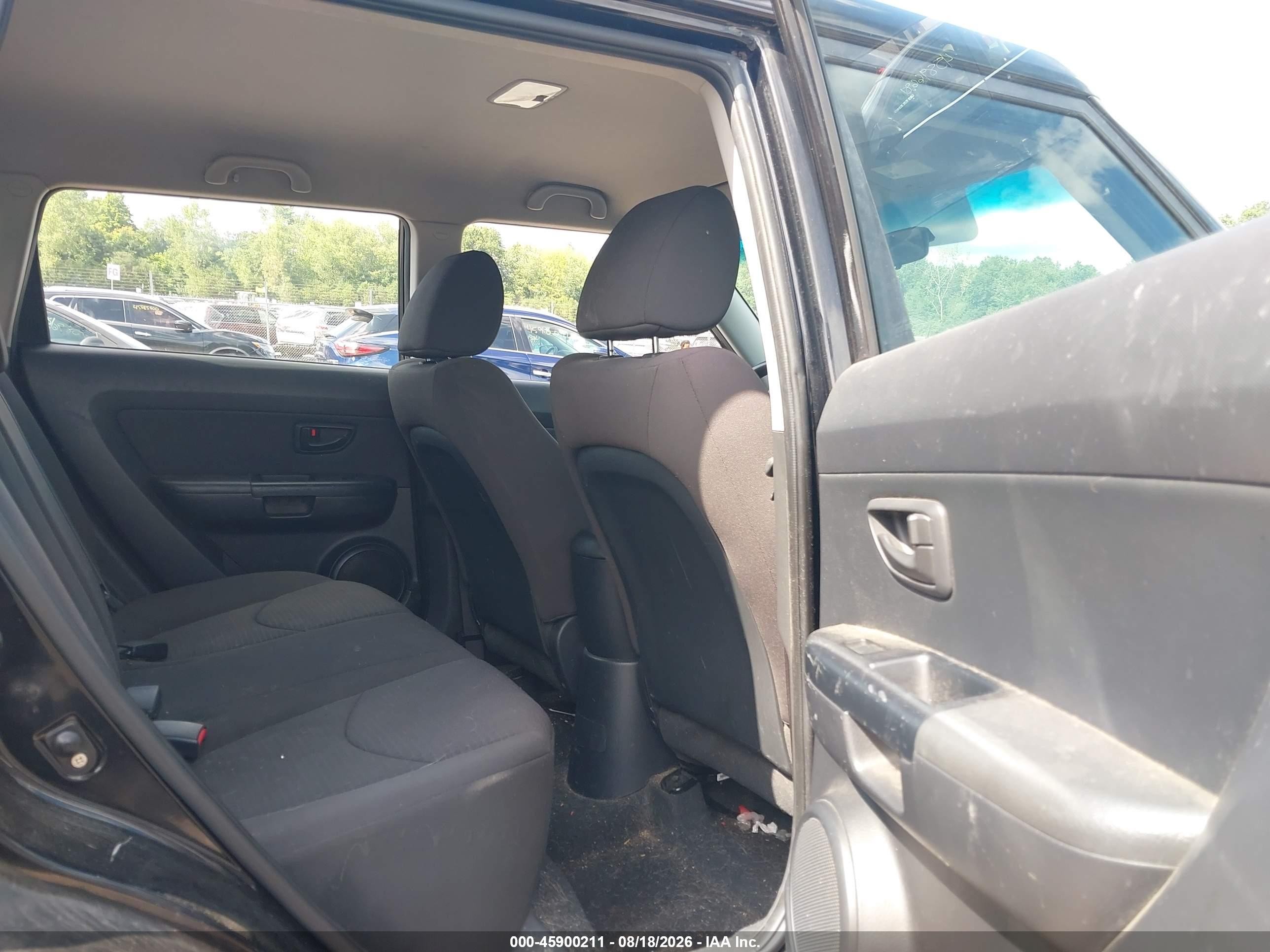 2010 Kia Soul   Черный vin: KNDJT2A15A7167459